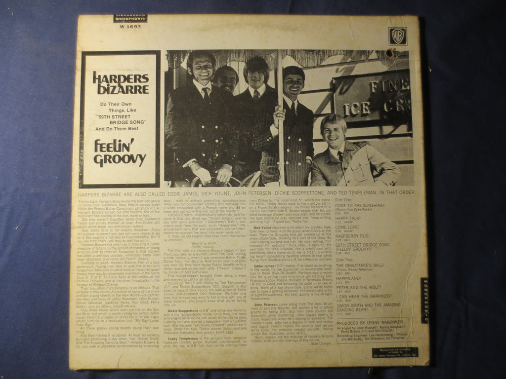 Harpers Bizarre – Feelin' Groovy (1967) Vinyl LP