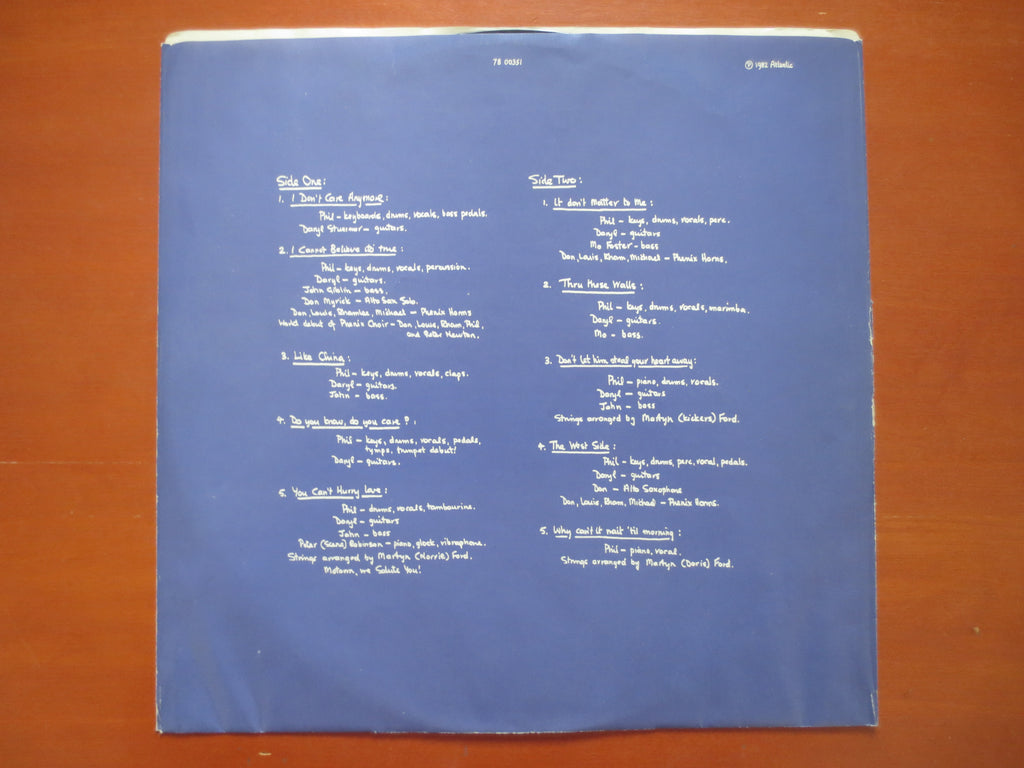 Phil Collins – Hello, I Must Be Going! (1982) Vinyl LP