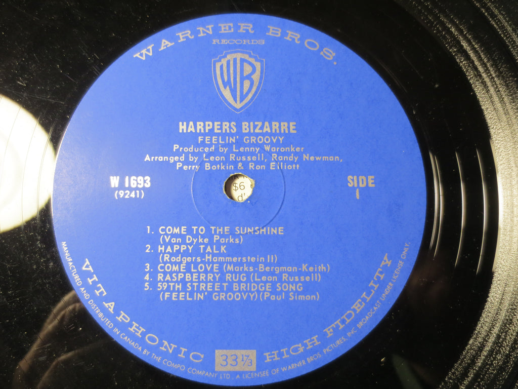 Harpers Bizarre – Feelin' Groovy (1967) Vinyl LP