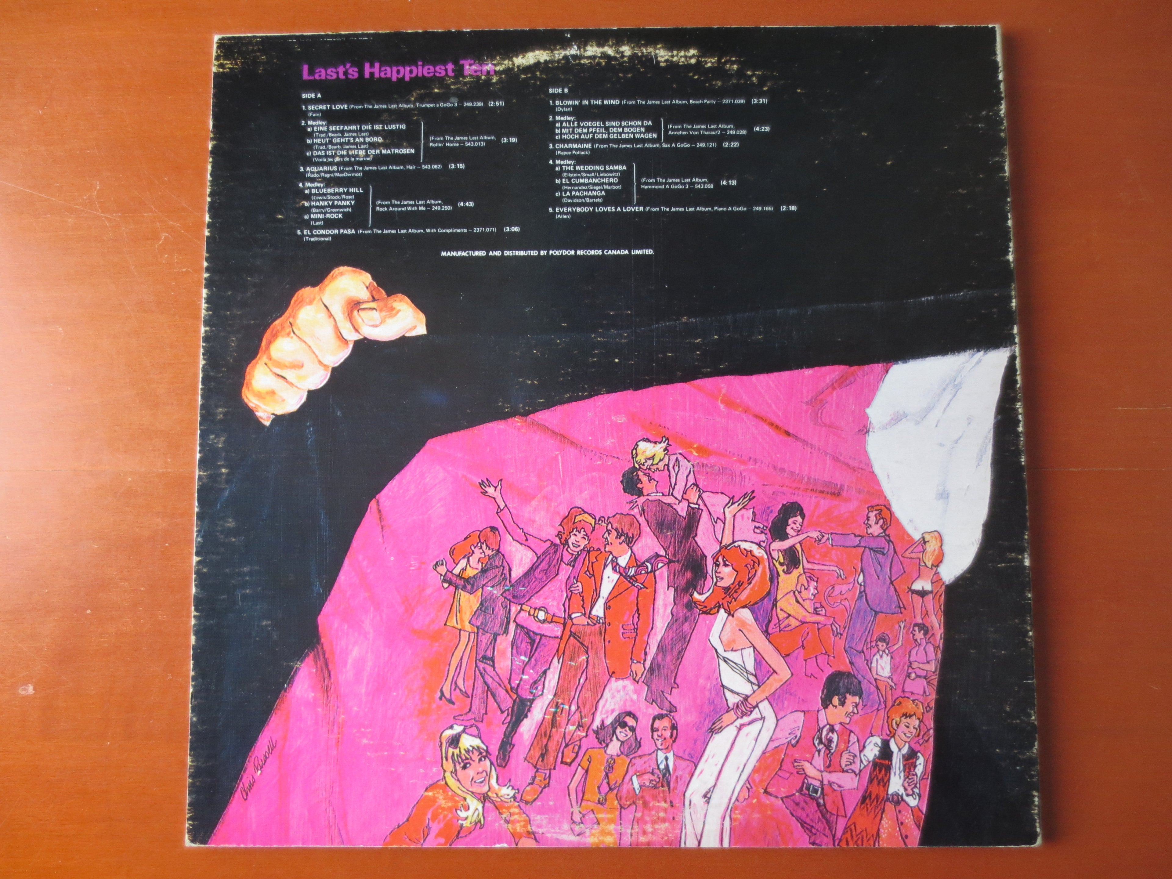 James Last – Does His Thing (1970) Vinyl LP