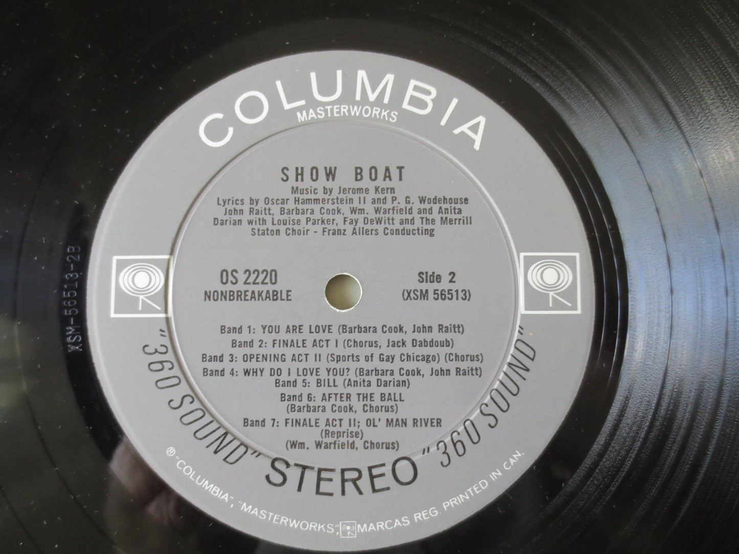 SHOWBOAT Soundtrack, SHOWBOAT Record, SHOWBOAT Album, Vintage Vinyl, Musical Soundtrack, Vintage Album, Vinyl Records, lps