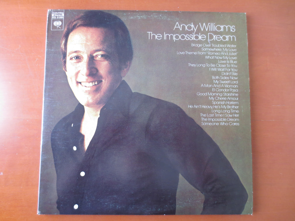 Andy Williams – The Impossible Dream (1971) Double Vinyl LP