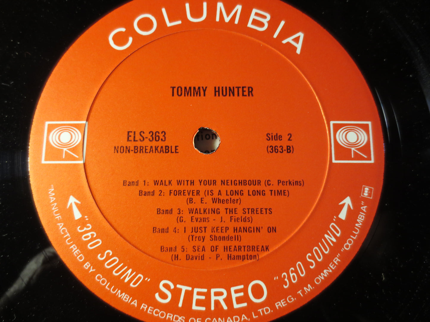 TOMMY HUNTER,  COUNTRY Records, Vintage Vinyl, Tommy Hunter Record, Tommy Hunter Album, Tommy Hunter Lp, Lps, 1968 Records