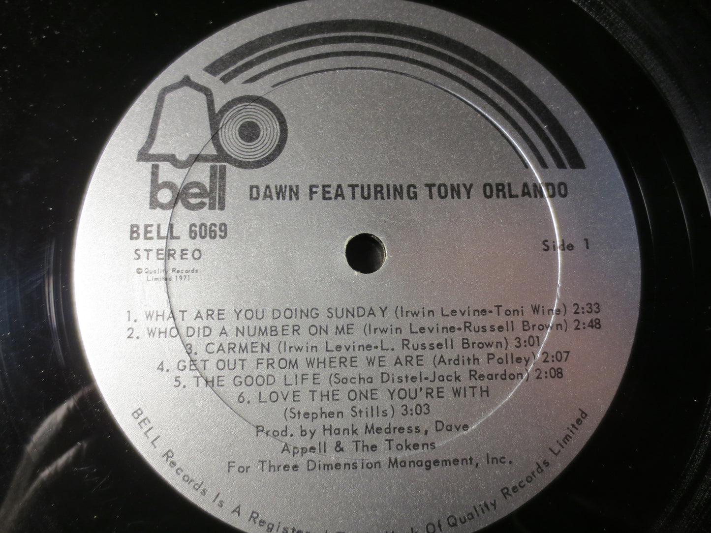 DAWN featuring, TONY ORLANDO, Dawn Records, Vintage Vinyl, Records, Vinyl, Pop Records, Vinyl Albums, Lps, 1982 Records