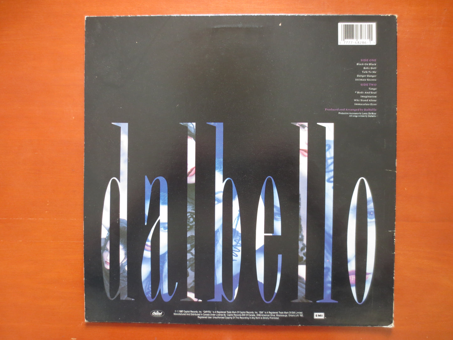 DALBELLO, She, DALBELLO Album, DALBELLO Record, Dalbello Lp, Dalbello Vinyl, Vintage Vinyl, Vinyl Lp, Records, 1987 Records