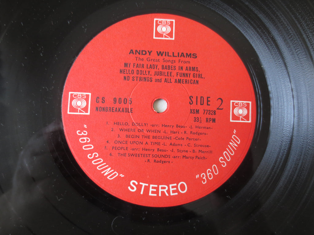 Andy Williams – My Fair Lady (1964) Vinyl LP