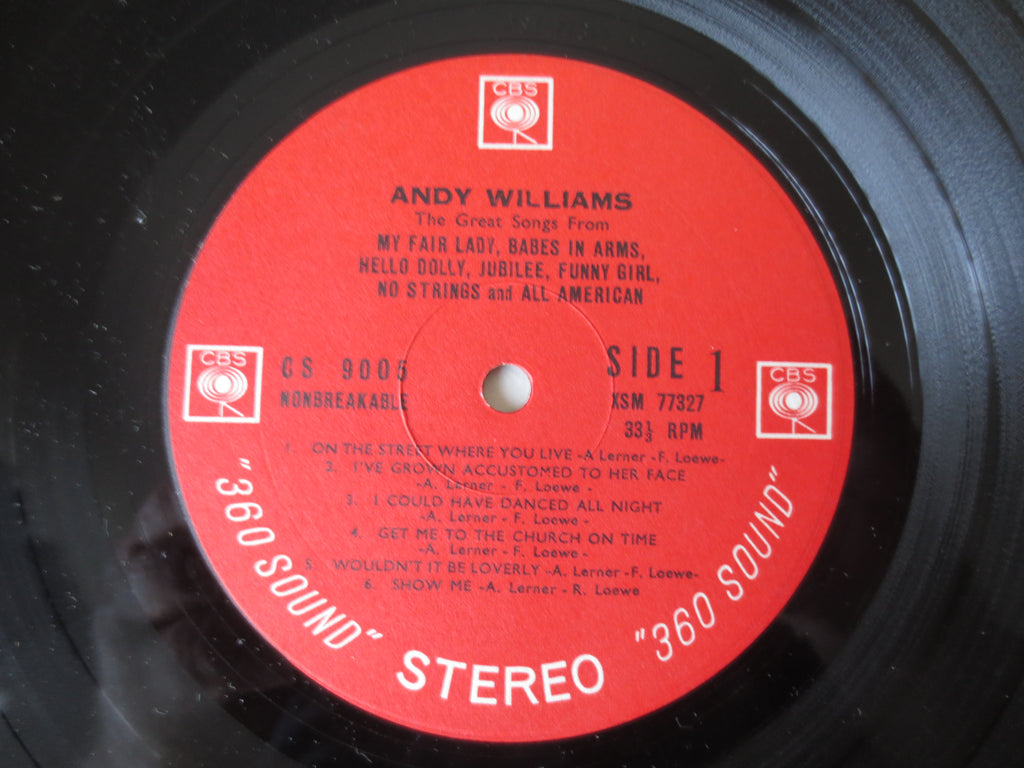 Andy Williams – My Fair Lady (1964) Vinyl LP