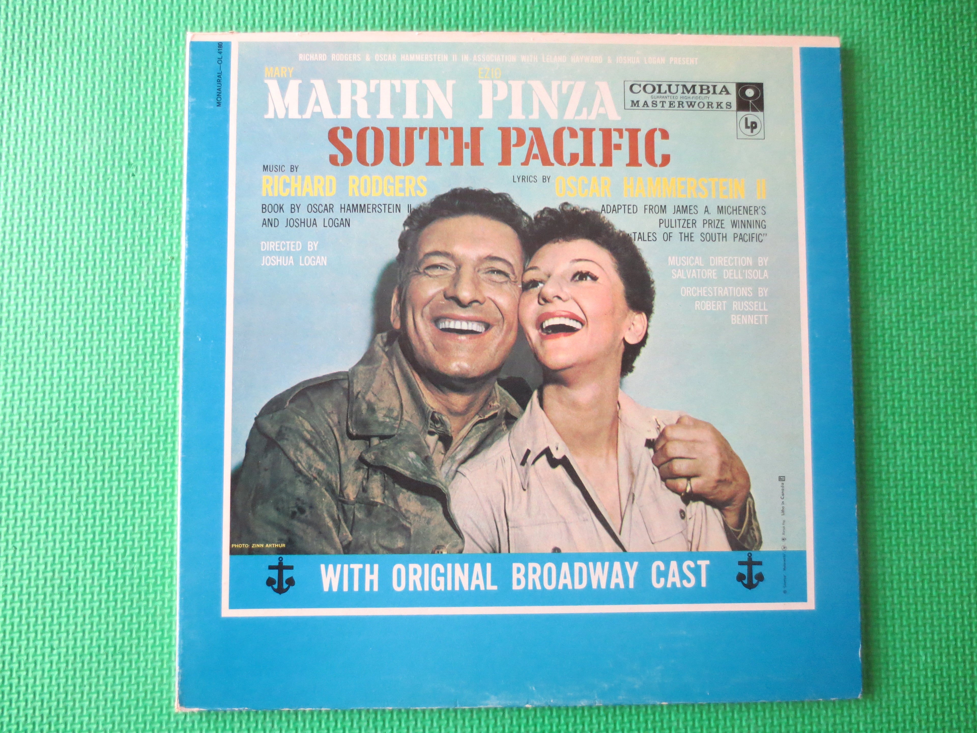 South Pacific – Original Broadway Cast ft. Mary Martin, 1957 Vinyl LP