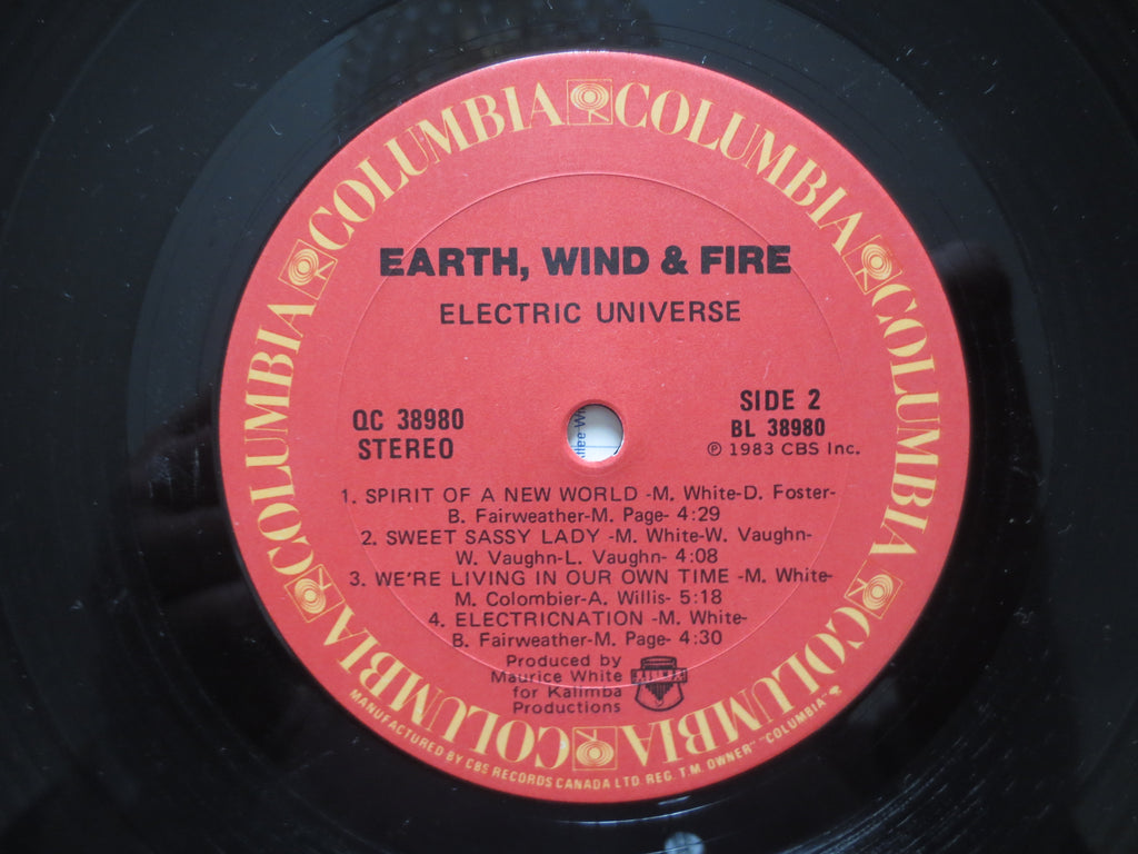 Earth, Wind & Fire – Electric Universe (1983) Vinyl LP