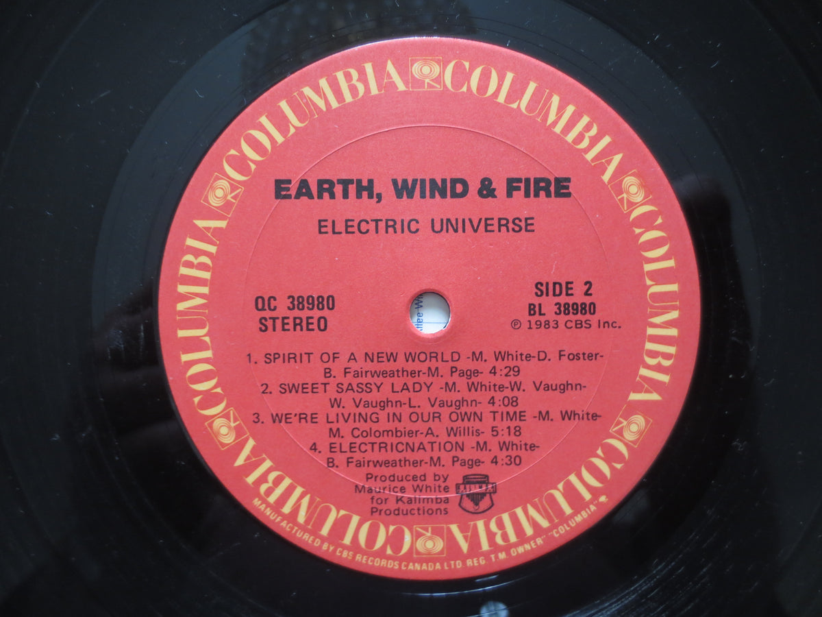 Earth, Wind & Fire – Electric Universe (1983) Vinyl LP