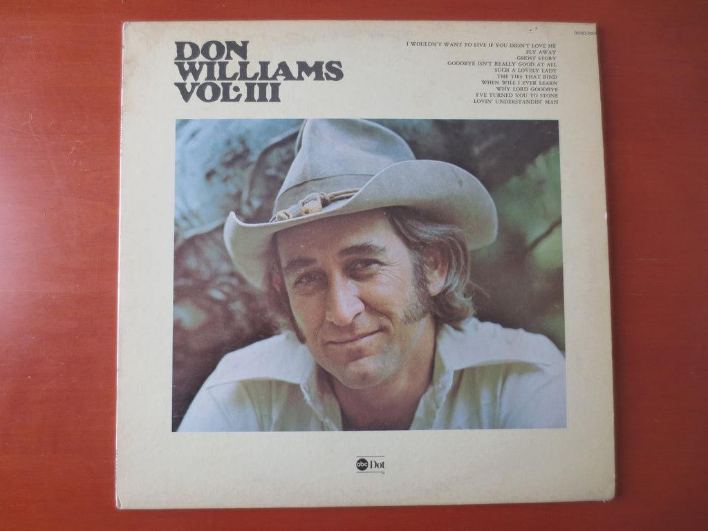 Don Williams – Volume III (1974) Vinyl LP