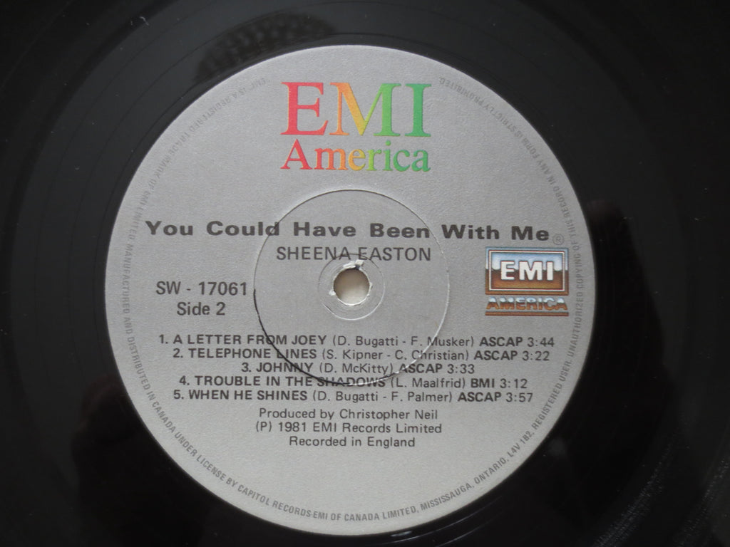 Sheena Easton – You Could Have Been With Me (1981) Vinyl LP