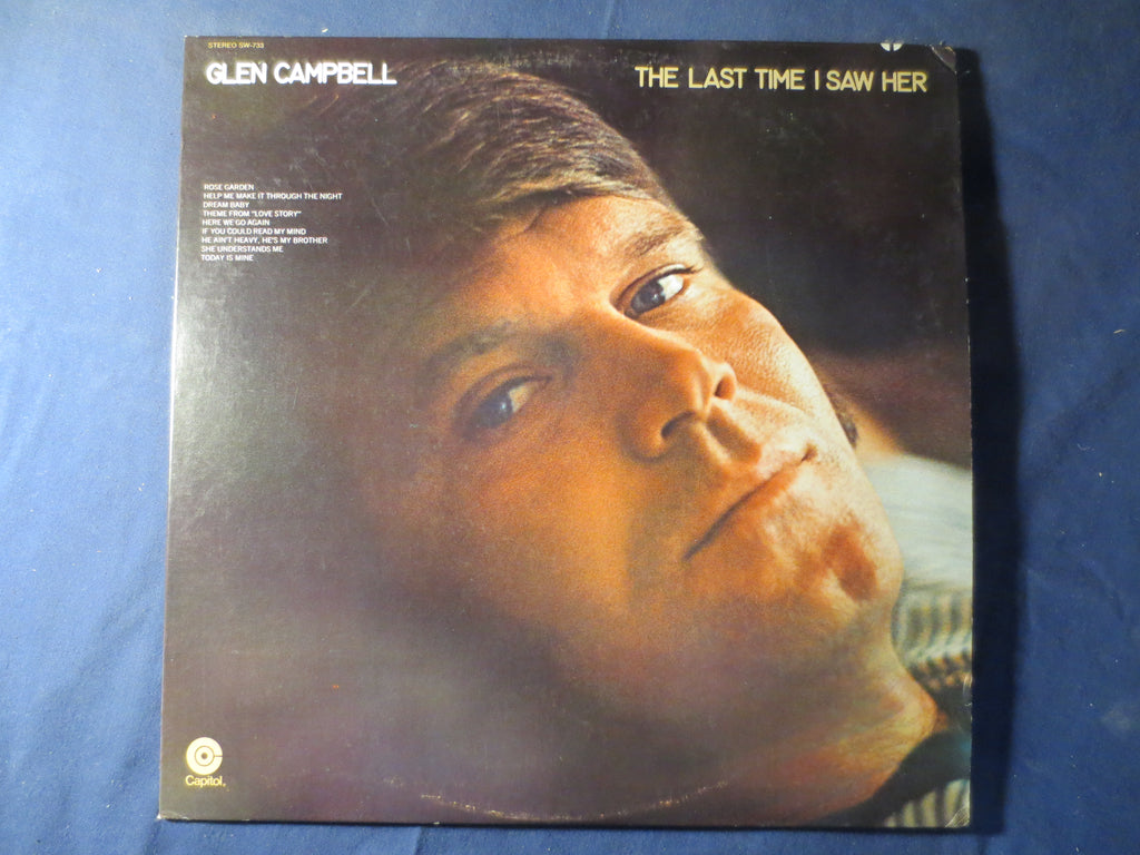 Glen Campbell – The Last Time I Saw Her (1971) Vinyl LP
