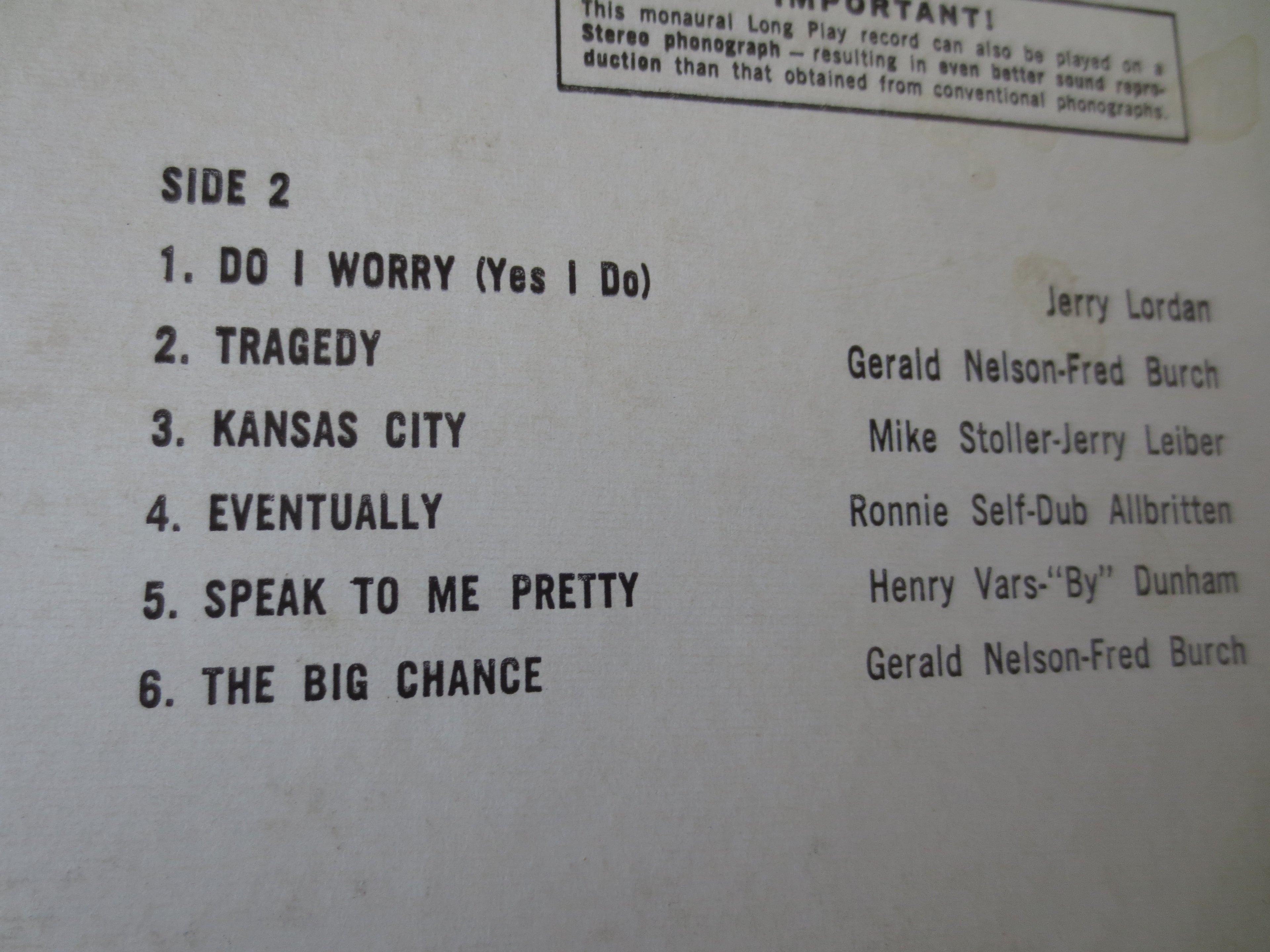 Brenda Lee – All the Way (1961) Vinyl LP