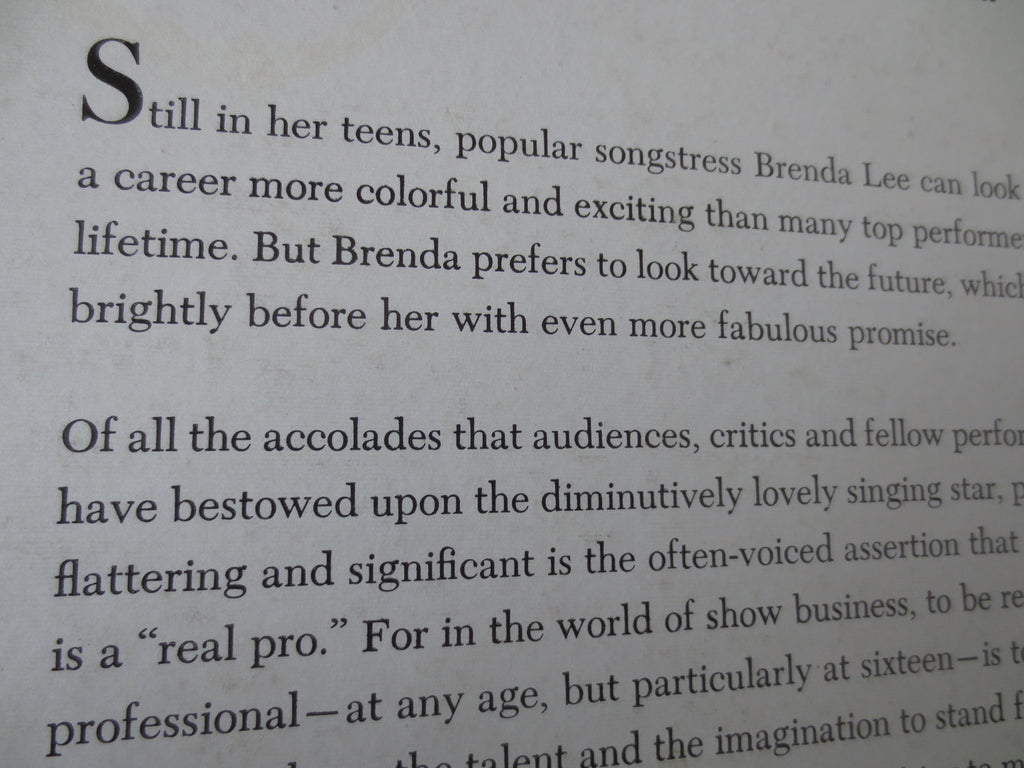 Brenda Lee – All the Way (1961) Vinyl LP