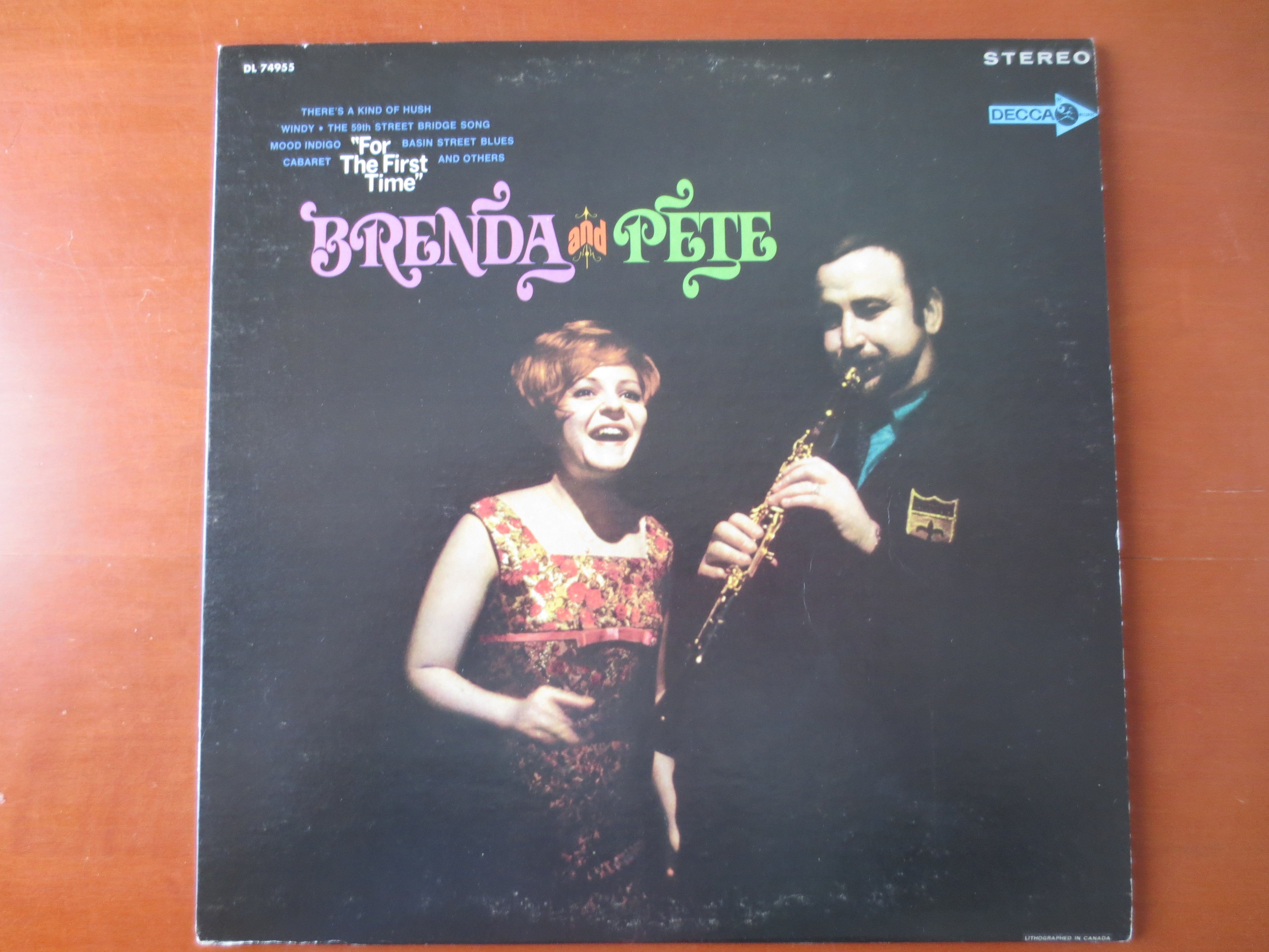 Brenda Lee – Brenda and Pete (1968) Vinyl LP