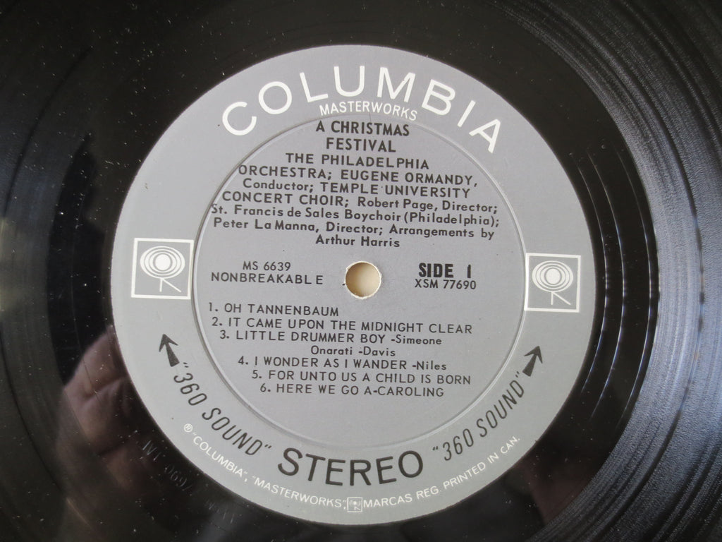 Eugene Ormandy & The Philadelphia Orchestra – A Festival Christmas (1964) Vinyl LP