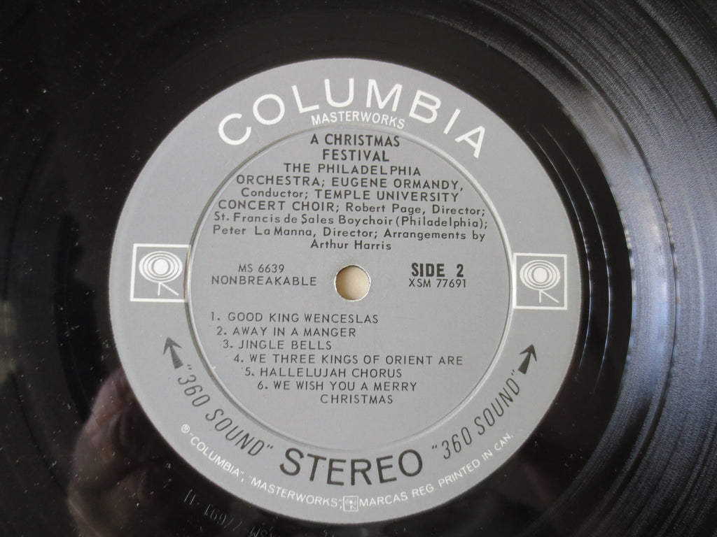 Eugene Ormandy & The Philadelphia Orchestra – A Festival Christmas (1964) Vinyl LP