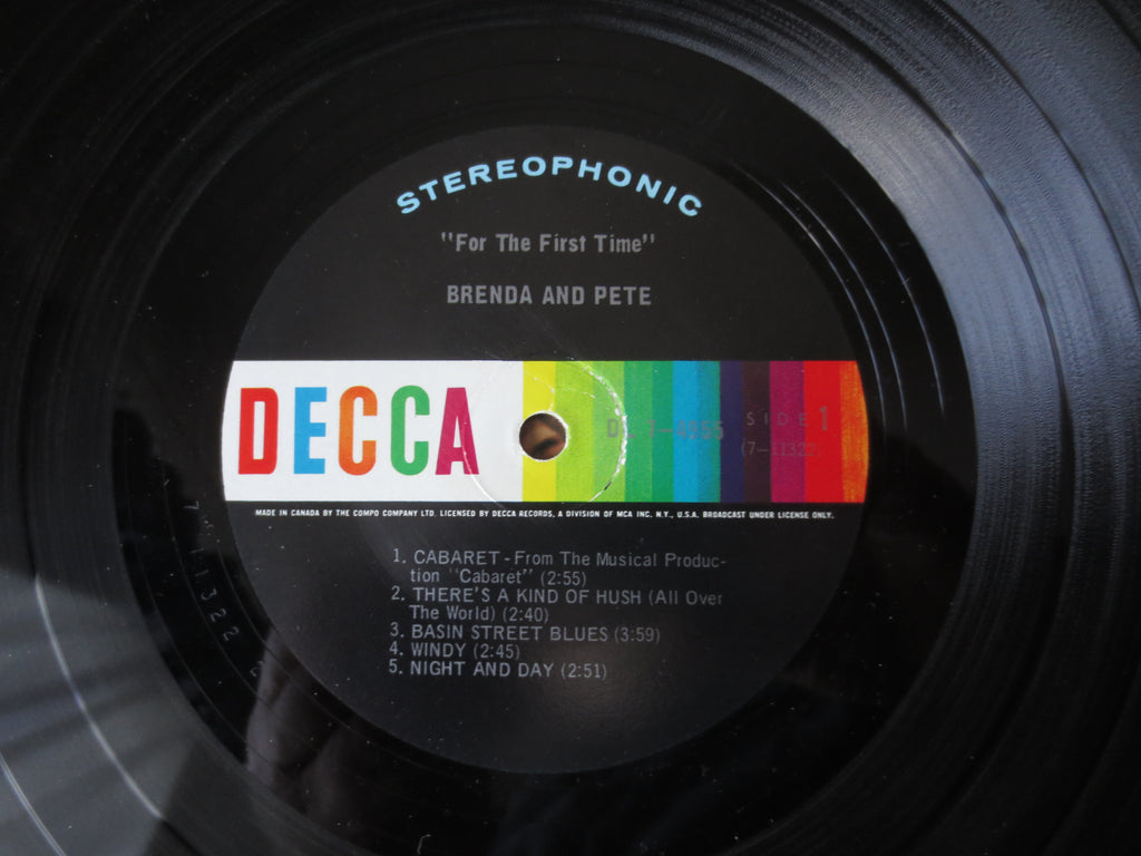 Brenda Lee – Brenda and Pete (1968) Vinyl LP