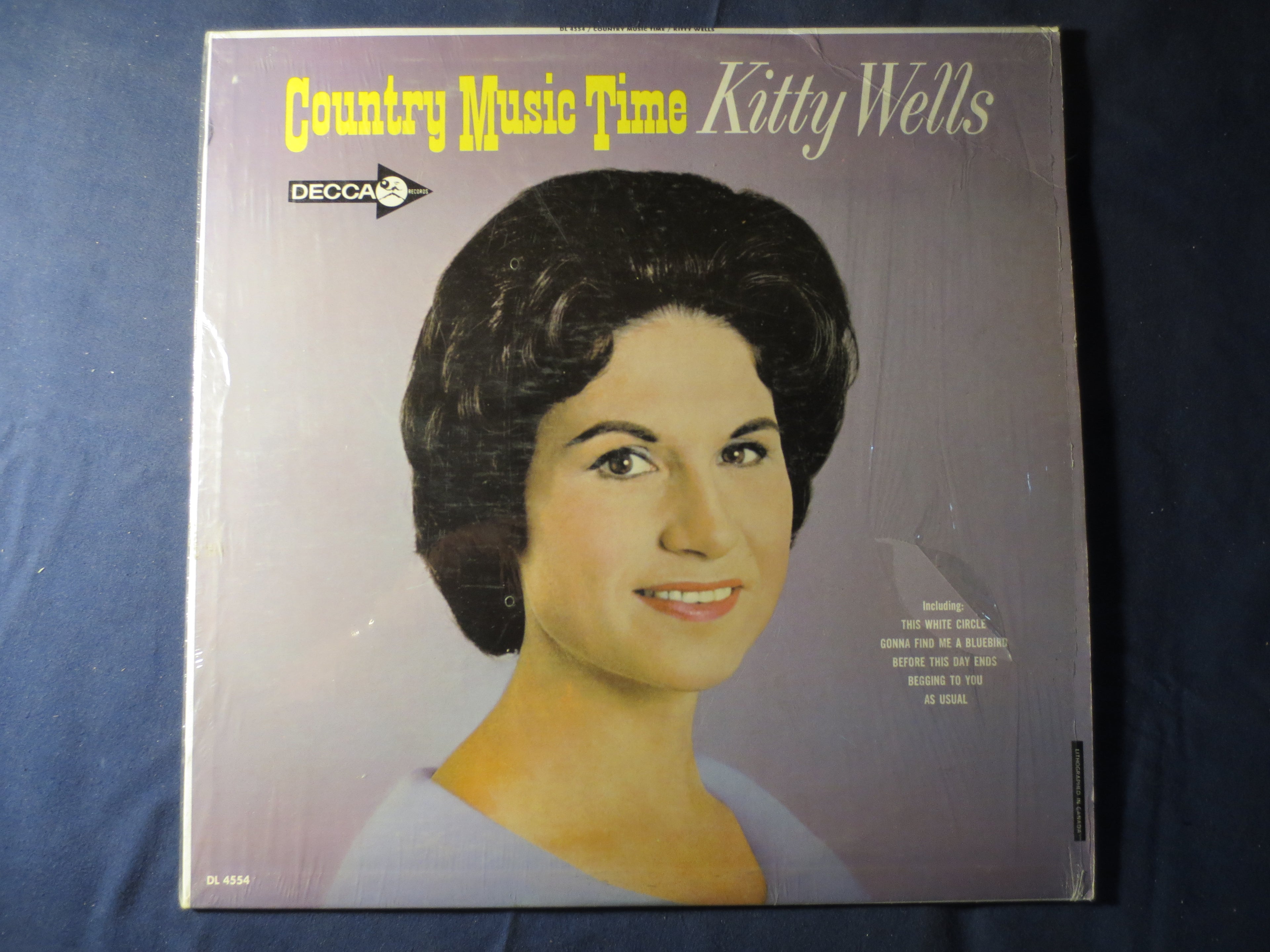 Kitty Wells – Country Music Time (1964) Vinyl LP