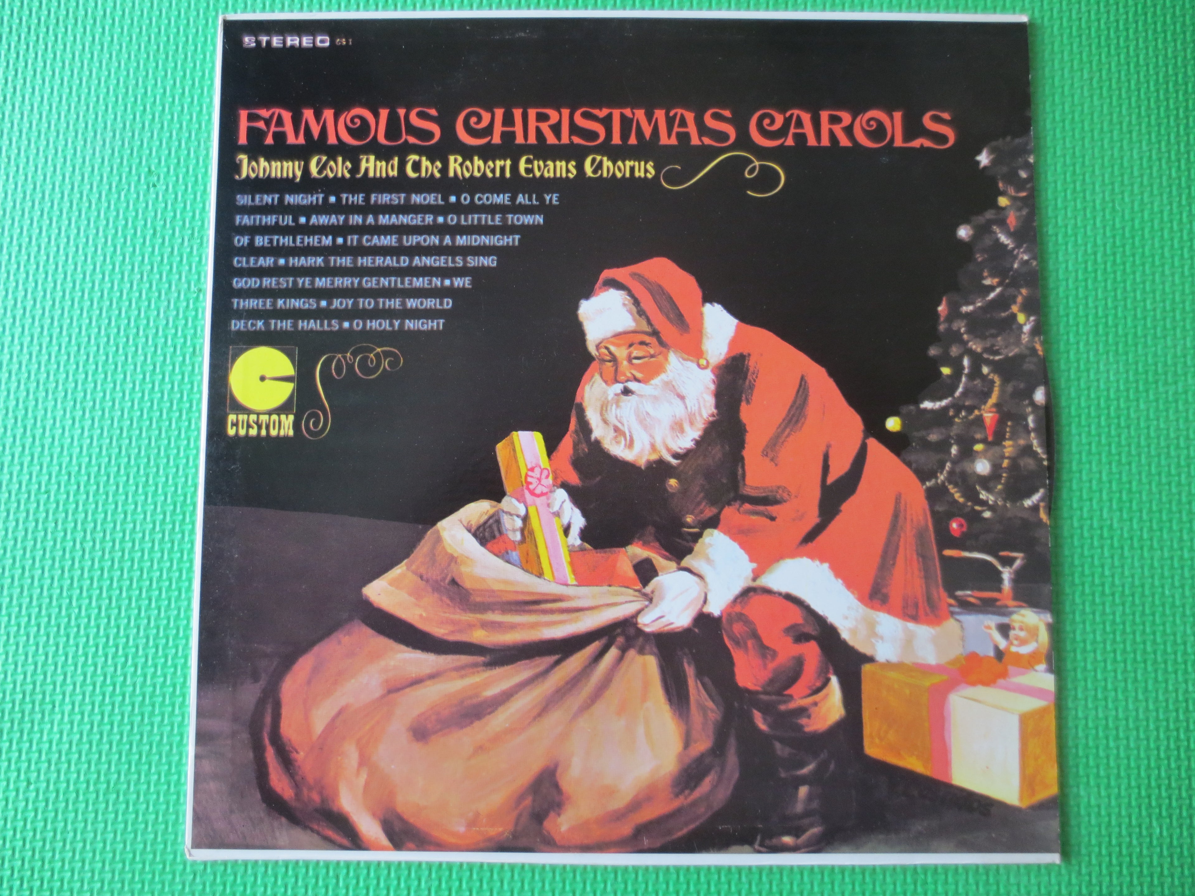 Johnny Cole – Famous Christmas Carols (1958) Vinyl LP
