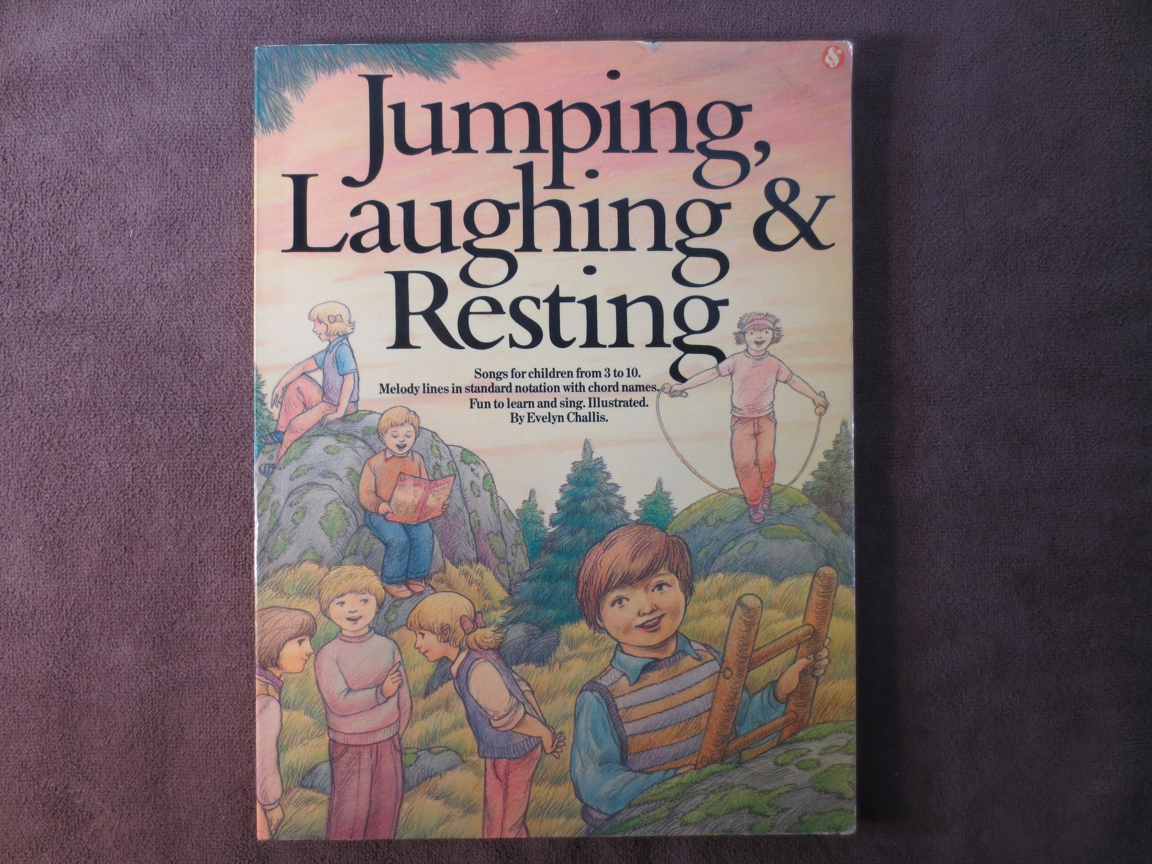 Jumping, Laughing and Resting — Children's Songbook Sheet Music