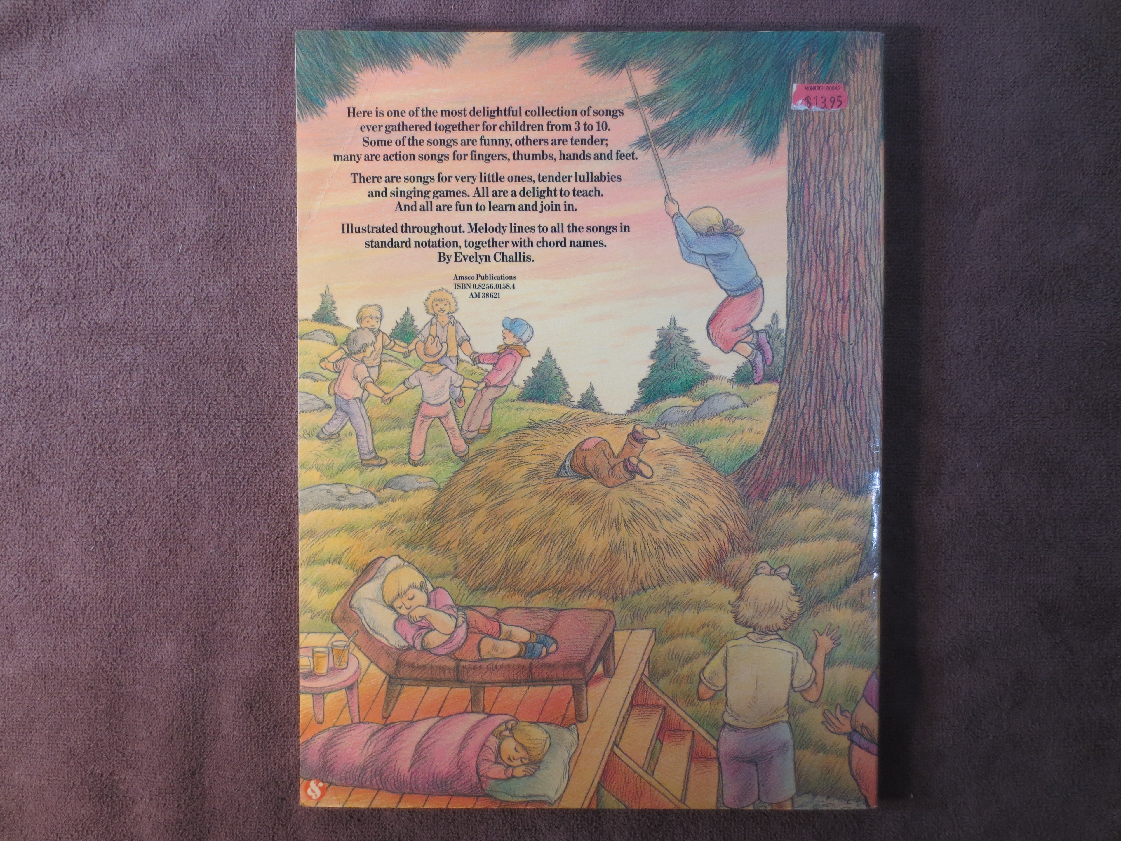 Jumping, Laughing and Resting — Children's Songbook Sheet Music