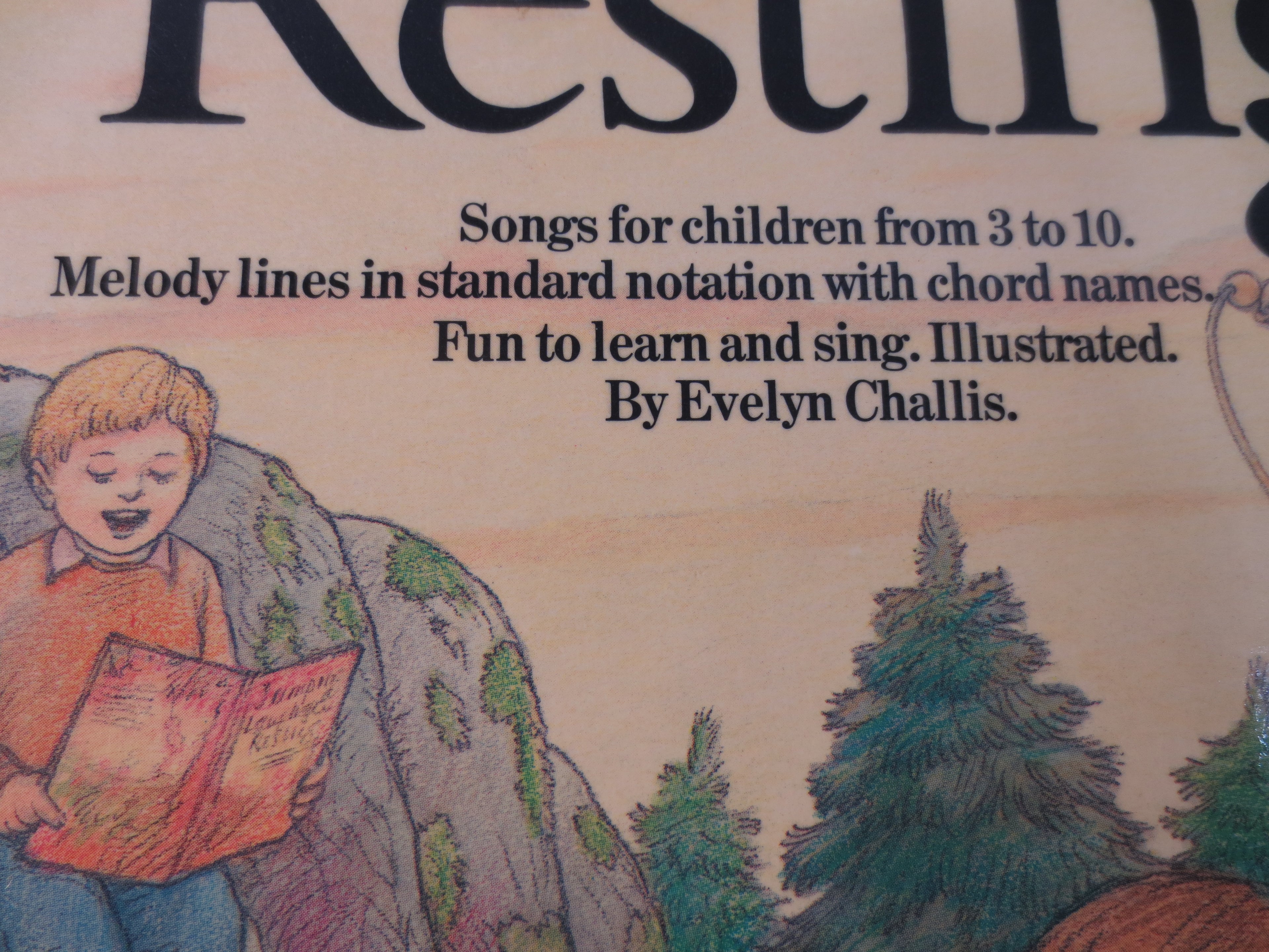 Jumping, Laughing and Resting — Children's Songbook Sheet Music