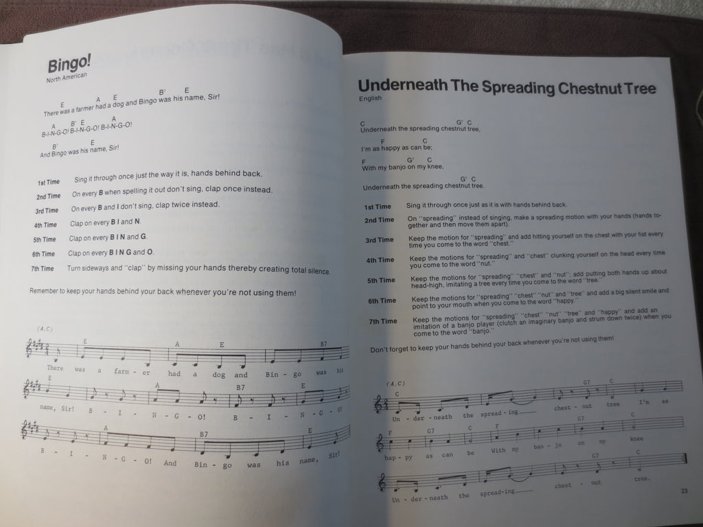 Jumping, Laughing and Resting — Children's Songbook Sheet Music