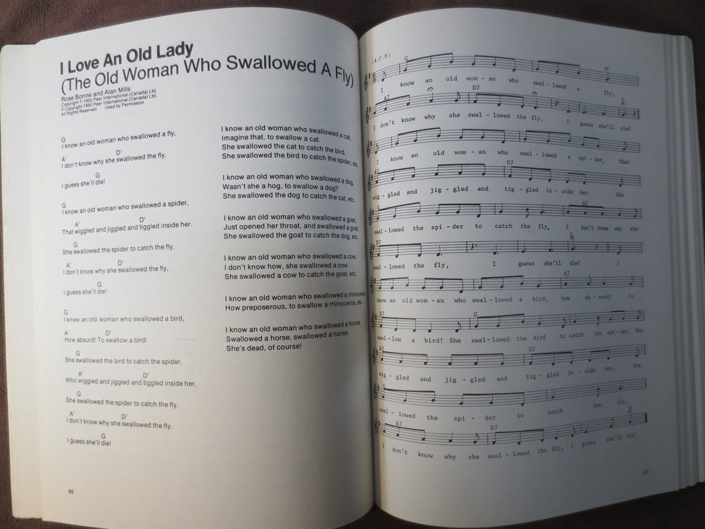 Jumping, Laughing and Resting — Children's Songbook Sheet Music