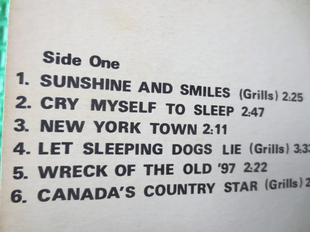 Gord Grills – Songs and Recitations (1968) Vinyl LP