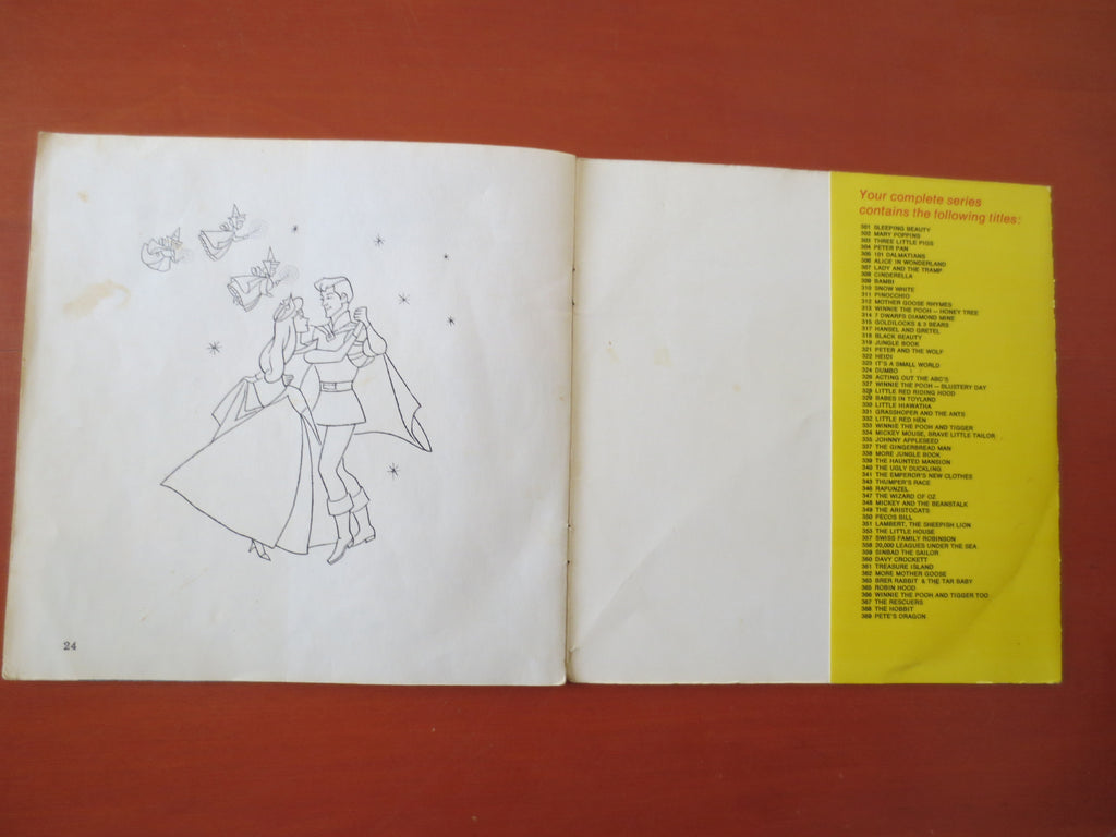 DISNEY Album, SLEEPING BEAUTY, Disneyland Records, Disney Records, Childrens Record, Disney Lp, Kids Lp, lps, 1977 Records