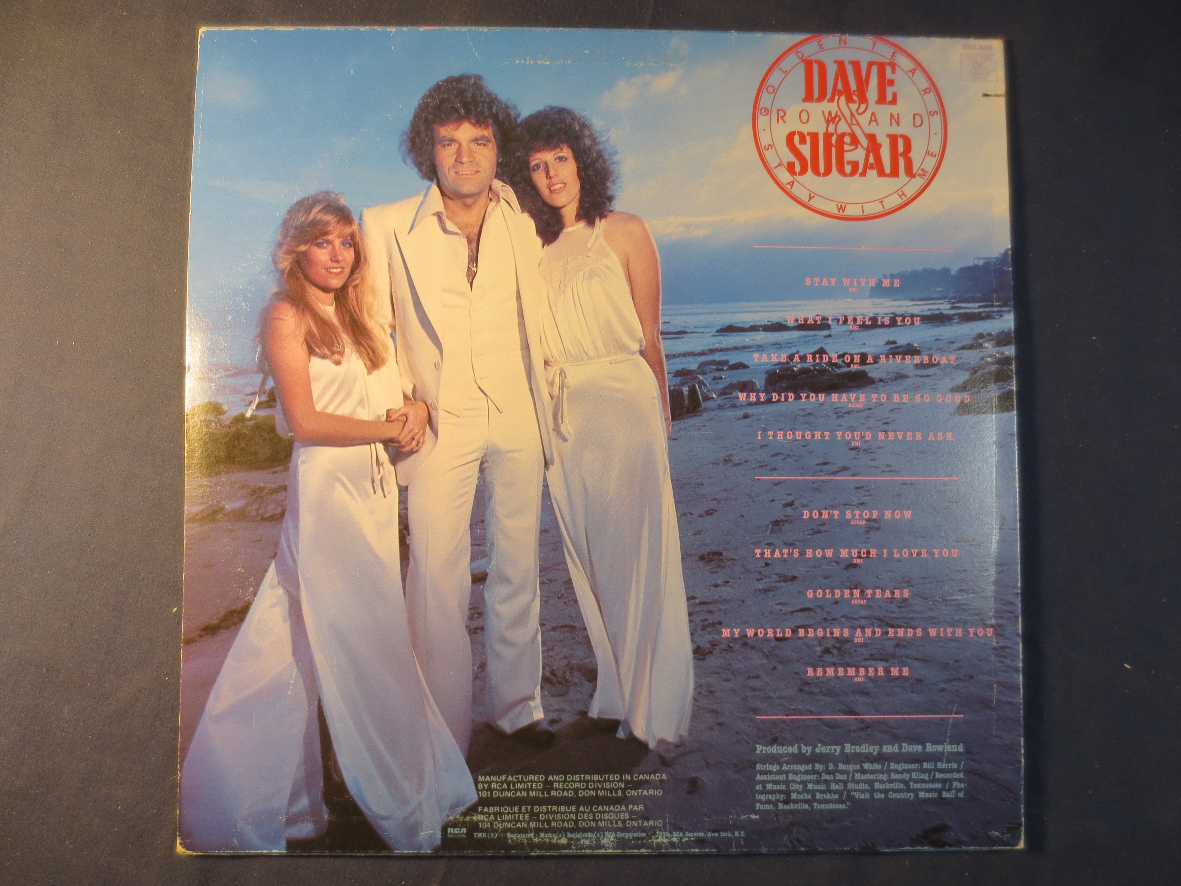 Dave & Sugar – Golden Tears / Stay With Me (1979) Vinyl LP