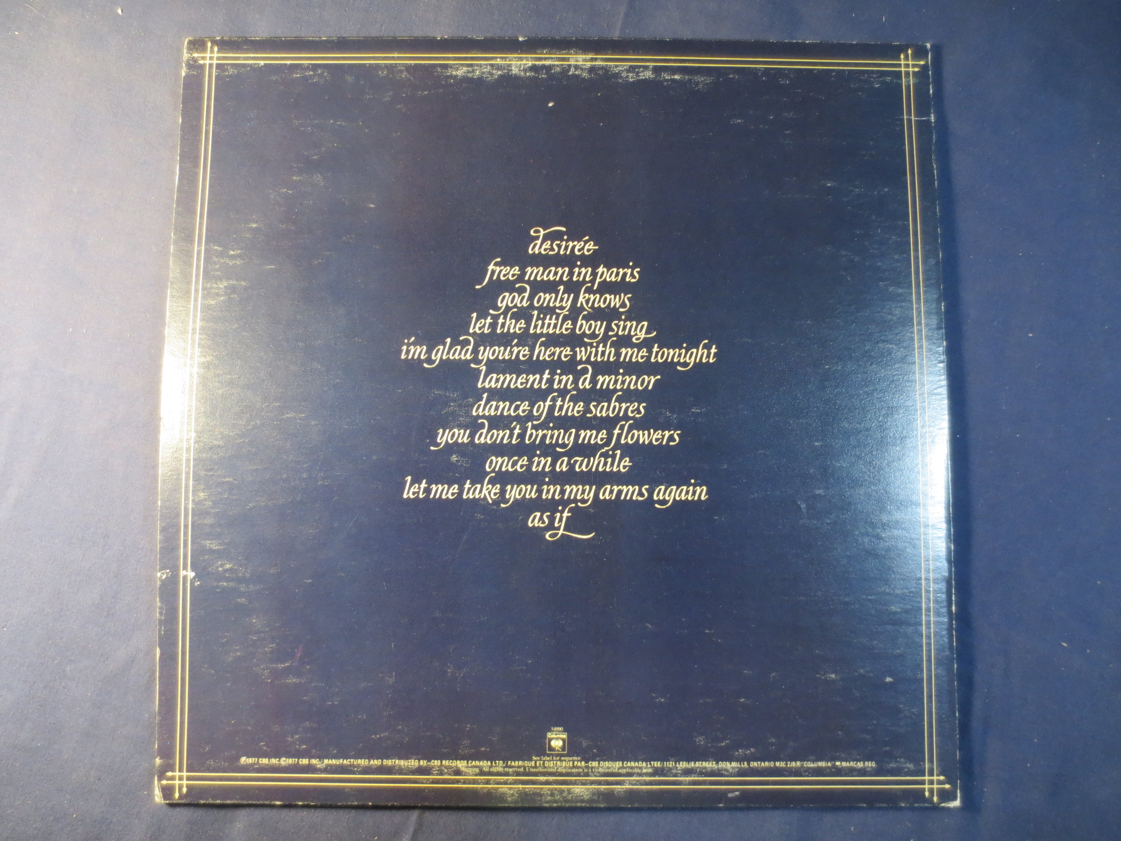 Neil Diamond – I'm Glad You're Here With Me Tonight (1977) Vinyl LP
