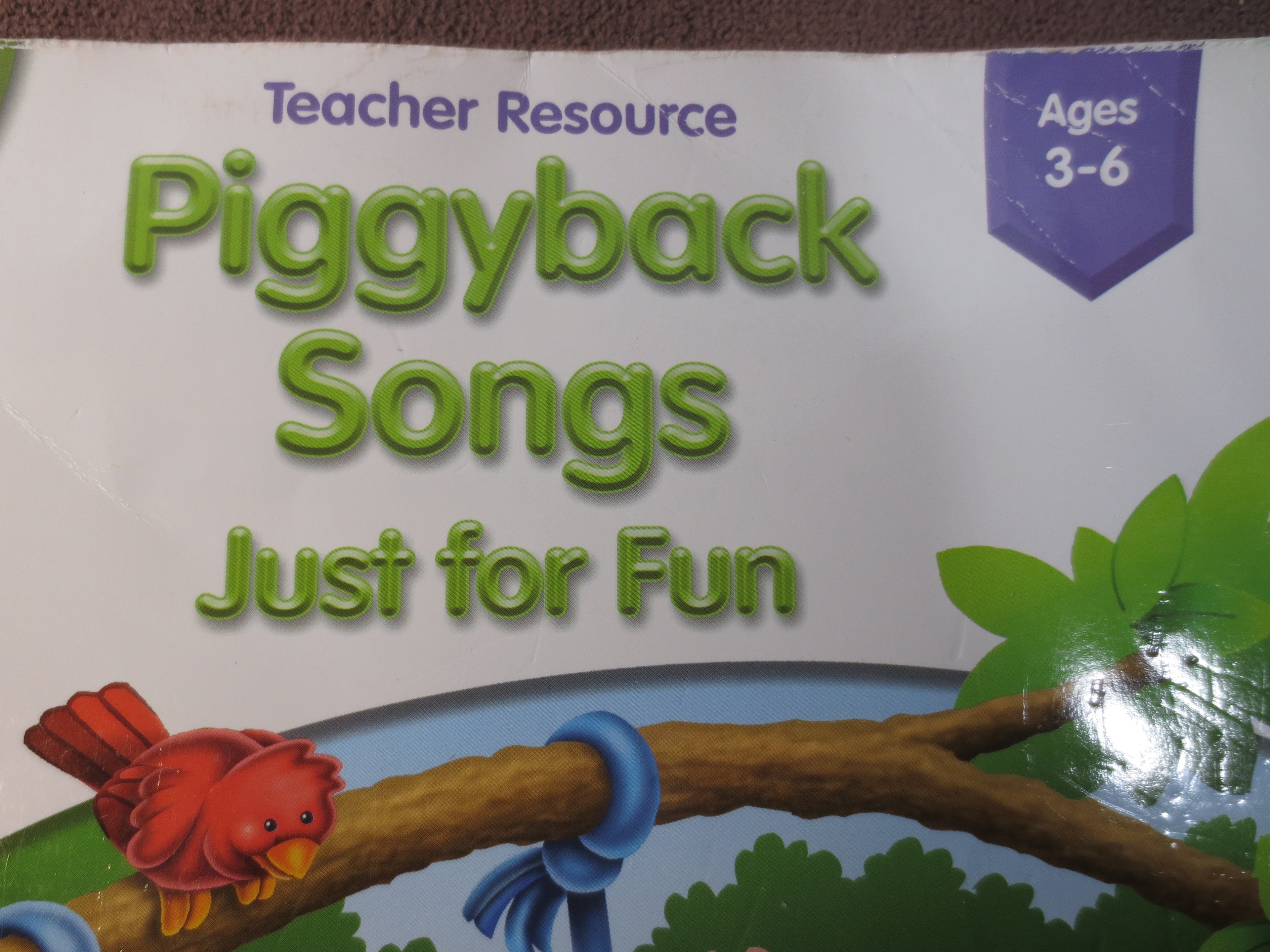 Piggyback Songs – Children's Songbook for Ages 3–6 Sheet Music