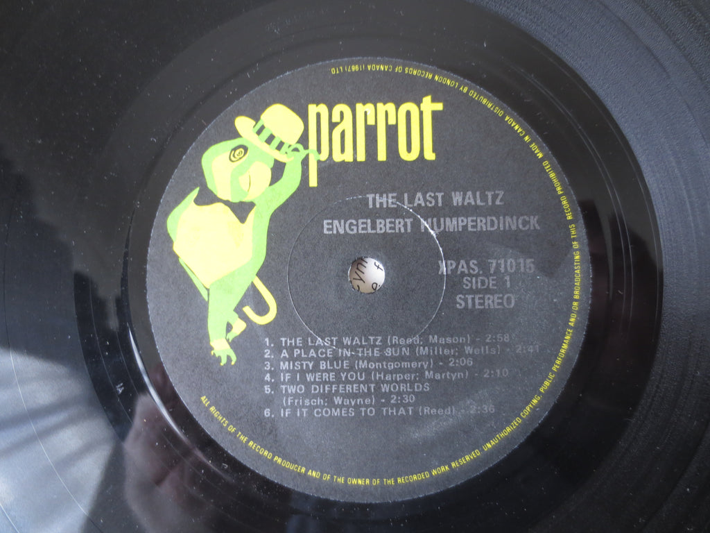 Engelbert Humperdinck – The Last Waltz (1967) Vinyl LP