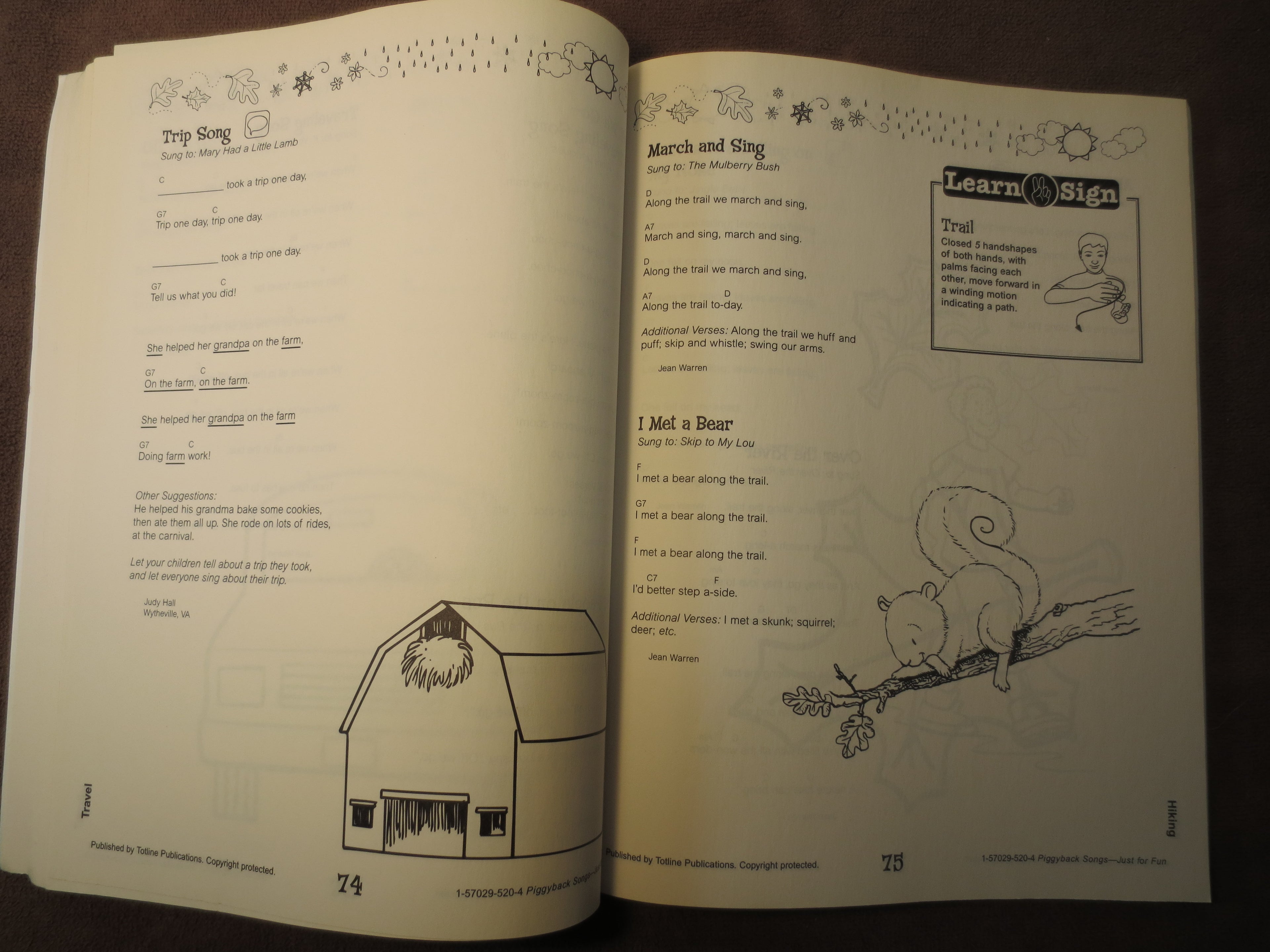 Piggyback Songs – Children's Songbook for Ages 3–6 Sheet Music