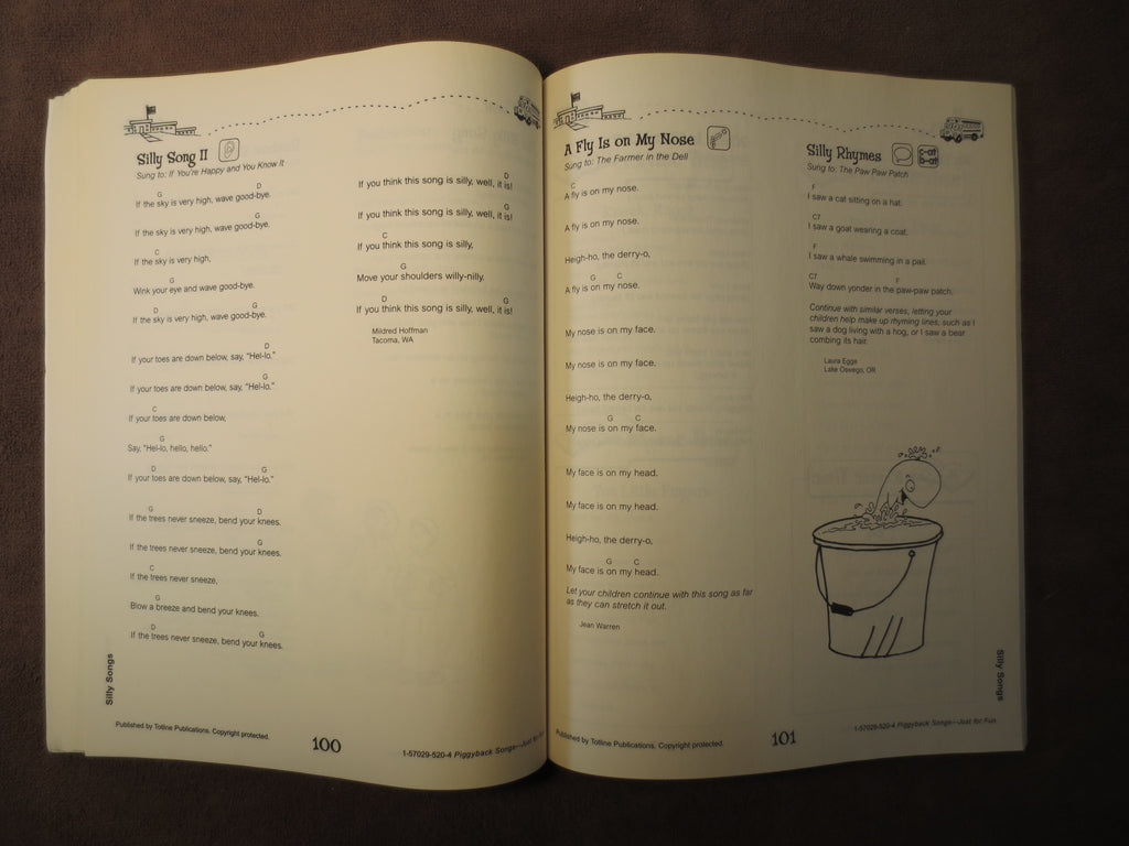 Piggyback Songs – Children's Songbook for Ages 3–6 Sheet Music
