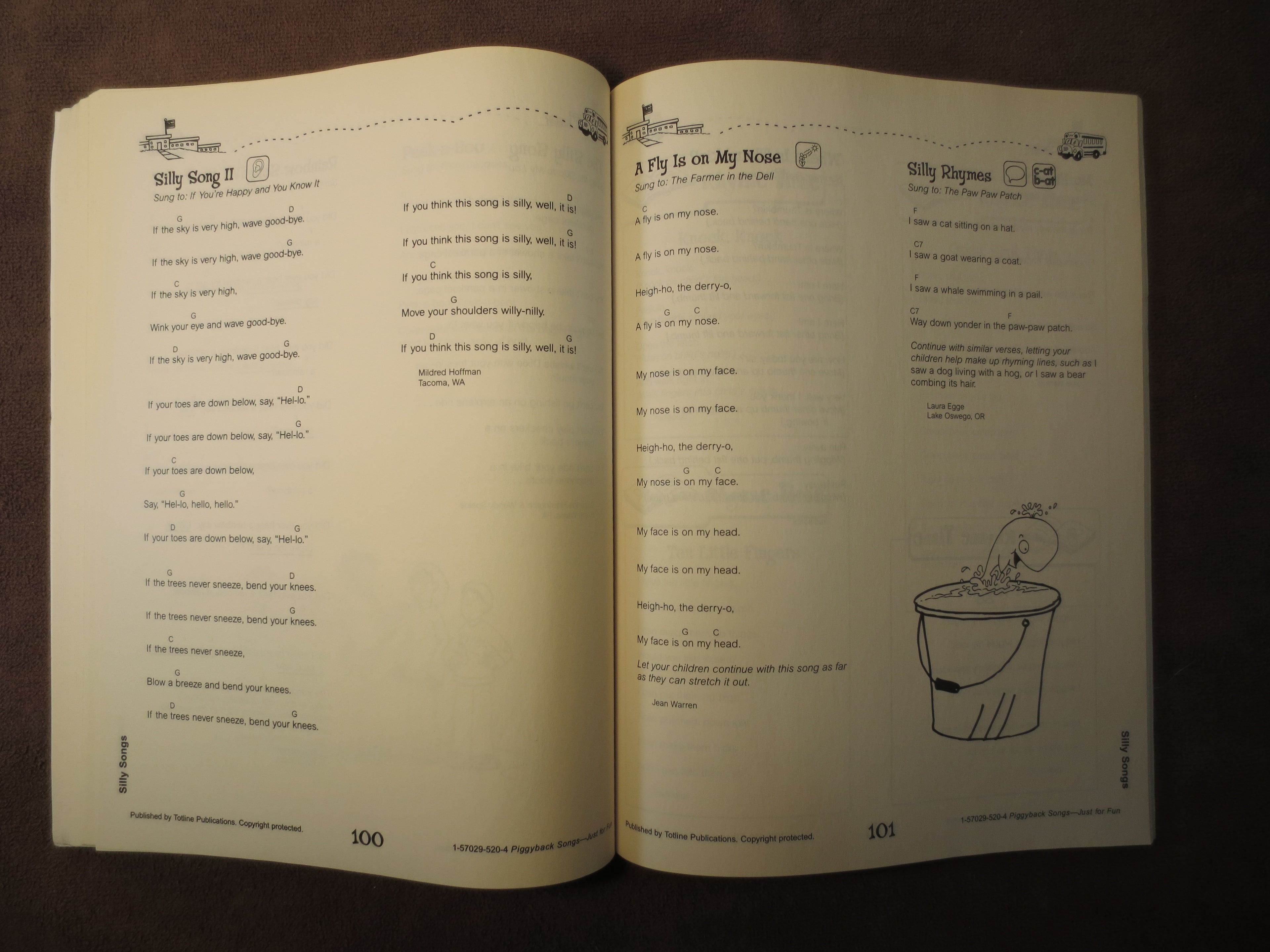 Piggyback Songs – Children's Songbook for Ages 3–6 Sheet Music