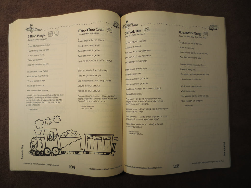 Piggyback Songs – Children's Songbook for Ages 3–6 Sheet Music