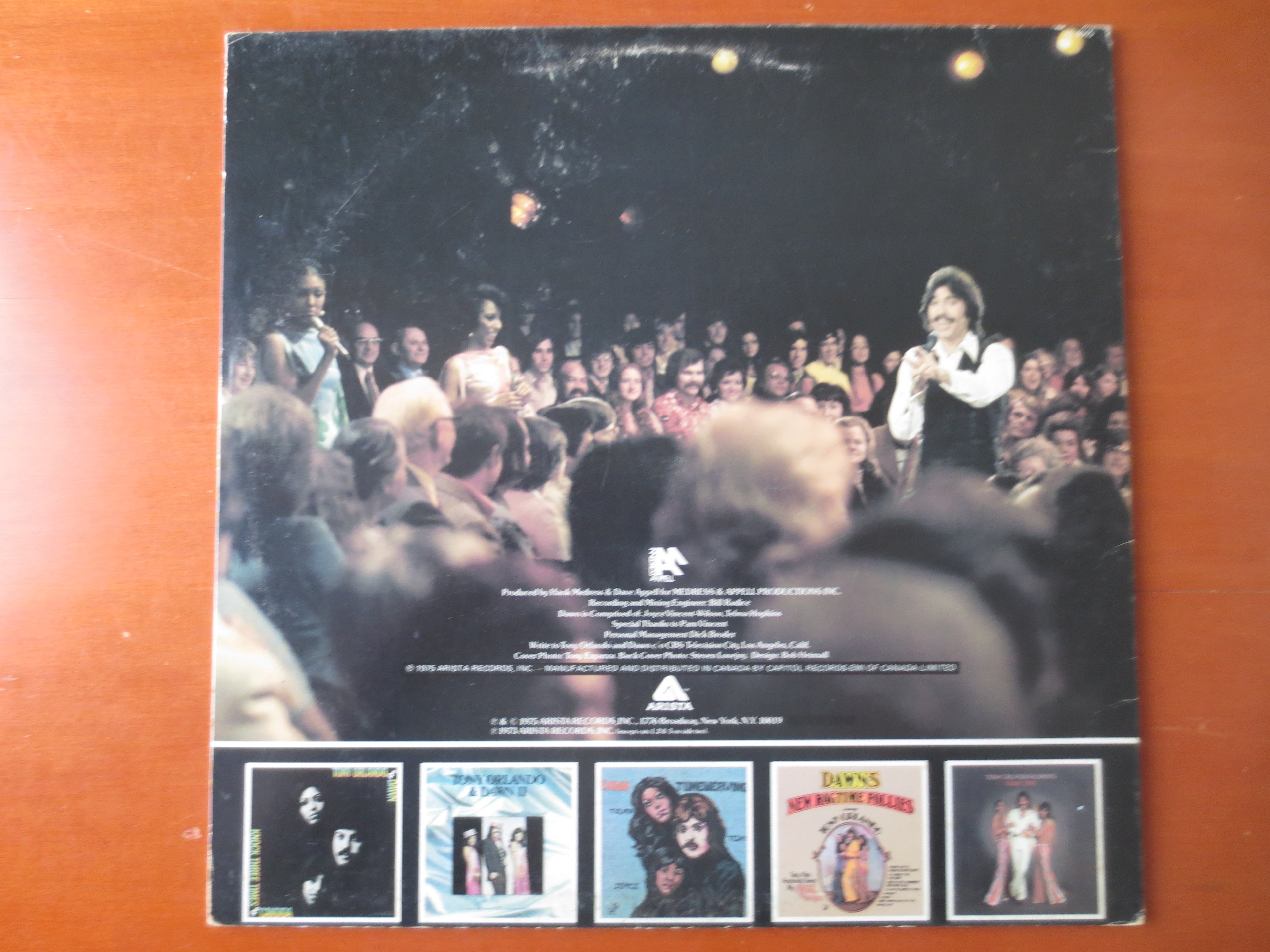 Tony Orlando & Dawn – Greatest Hits (1975) Vinyl LP