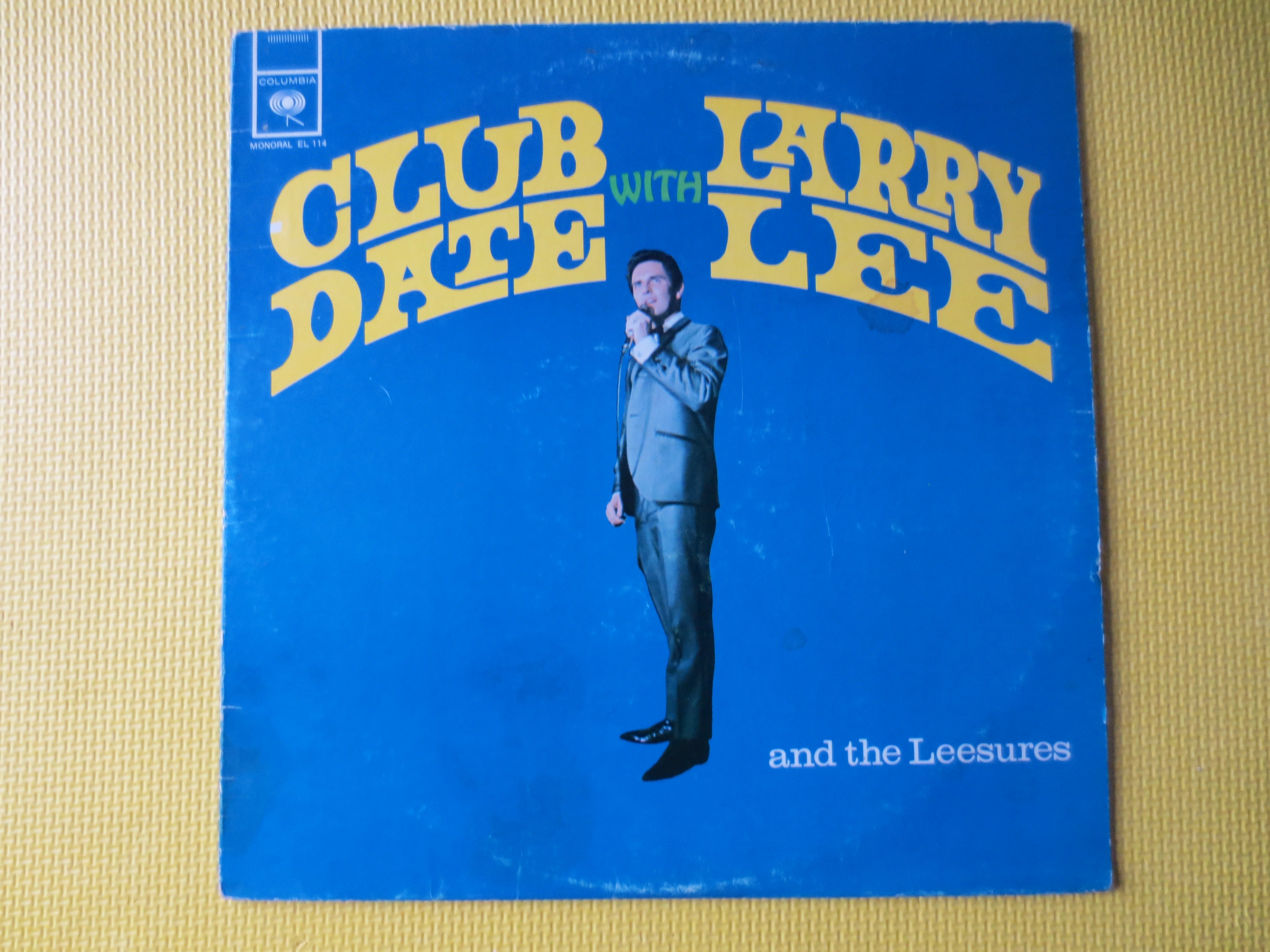Larry Lee & the Leesures – Club Date (1967) Vinyl LP