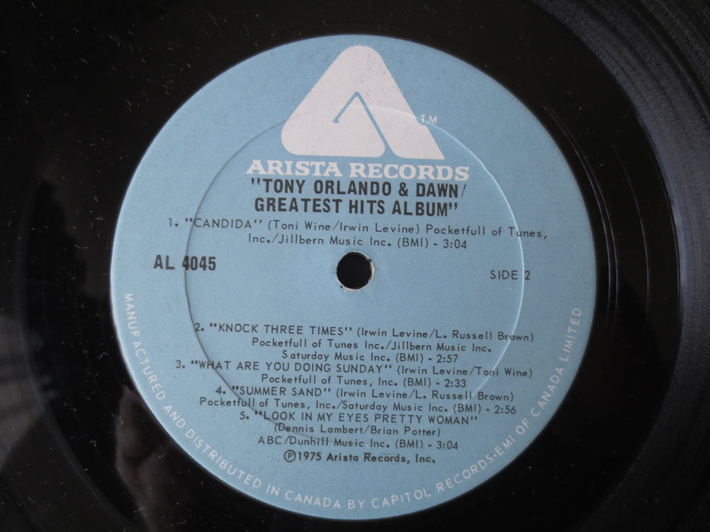 Tony Orlando & Dawn – Greatest Hits (1975) Vinyl LP
