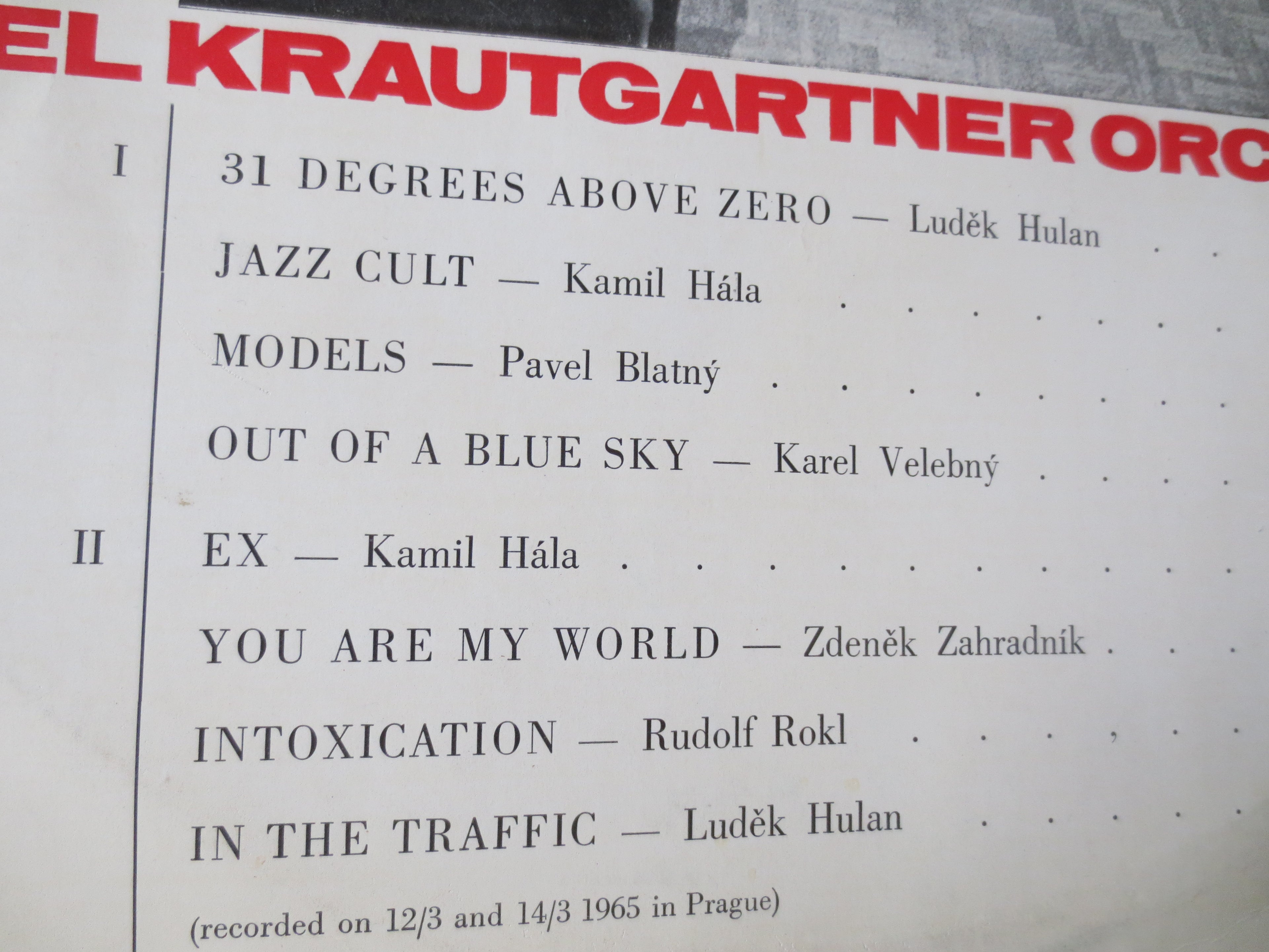 Karel Krautgartner Orchestra – KK2 (1966) Vinyl LP