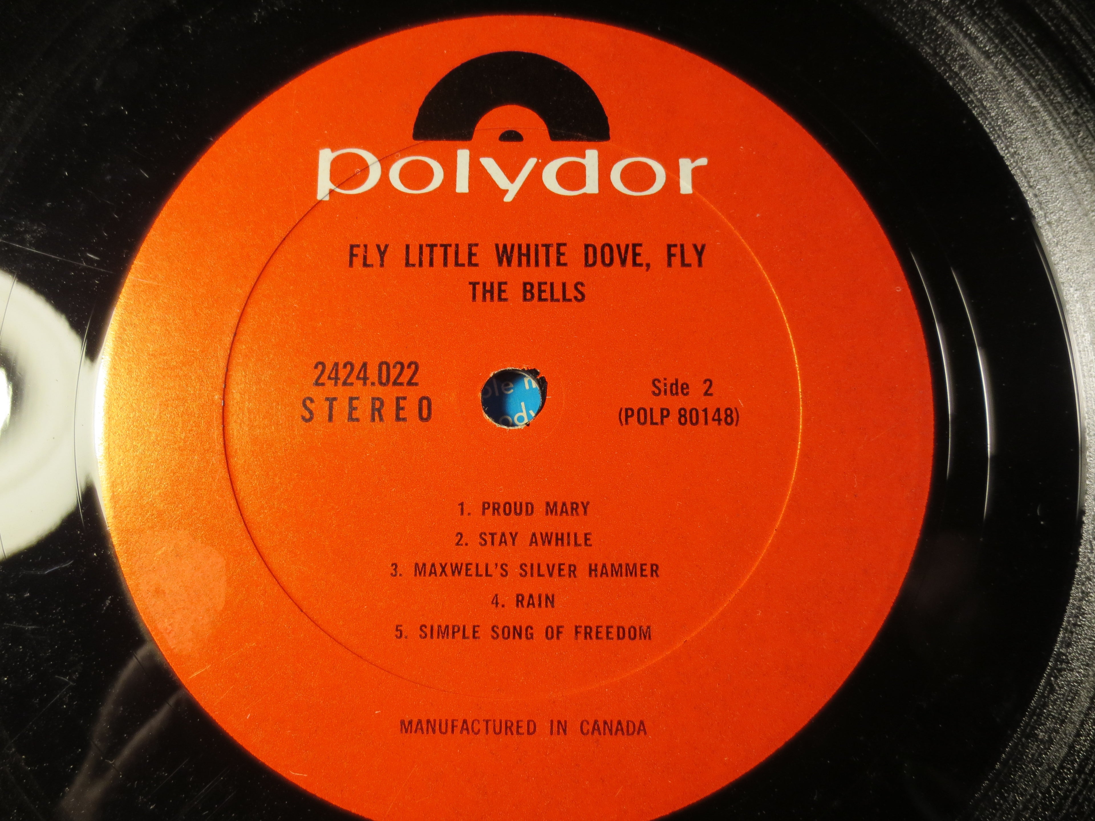 The Bells – Fly Little White Dove Fly (1971) Vinyl LP