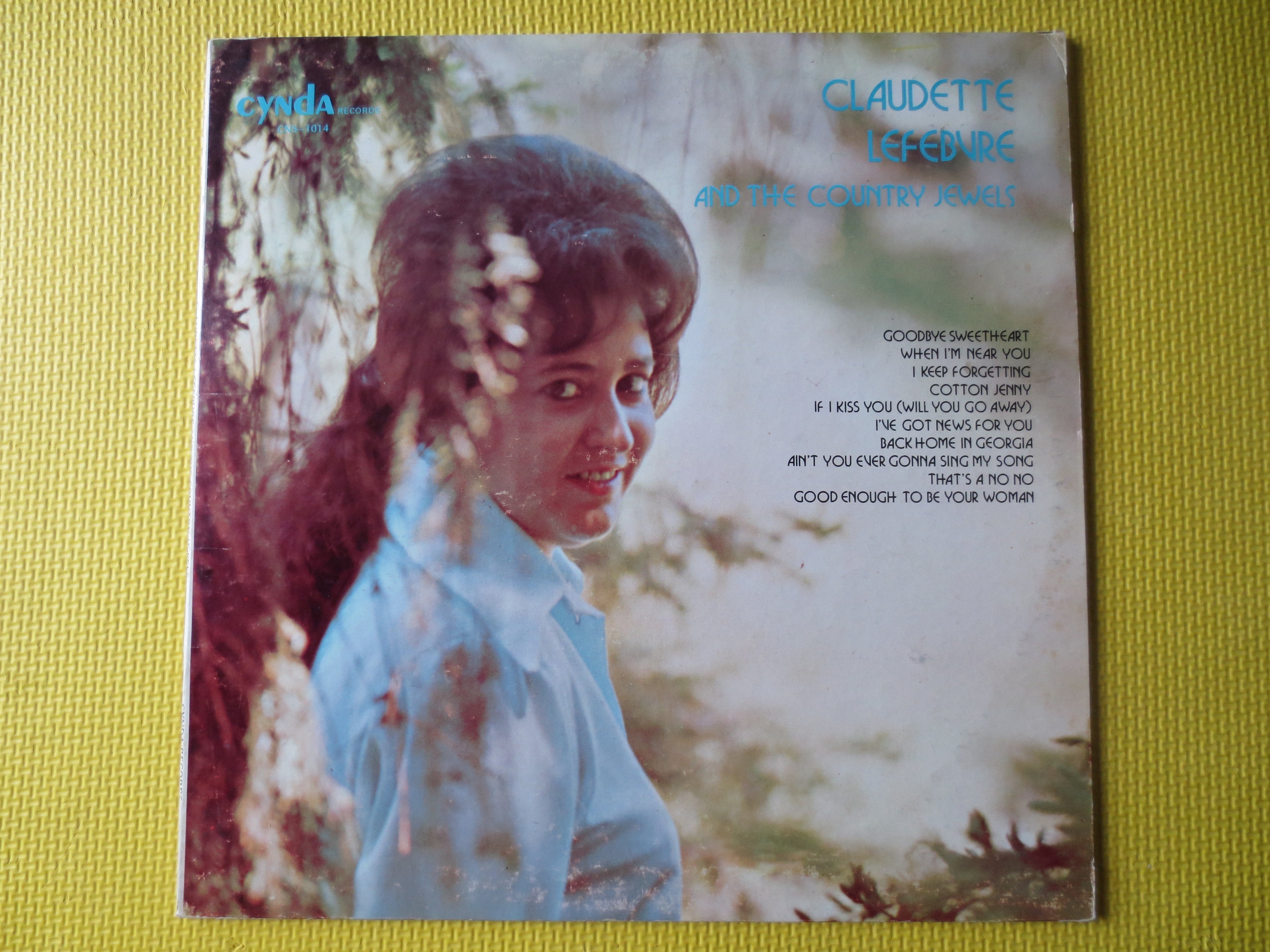 Claudette Lefèbre & the Country Jewels – Autographed (1972) Vinyl LP