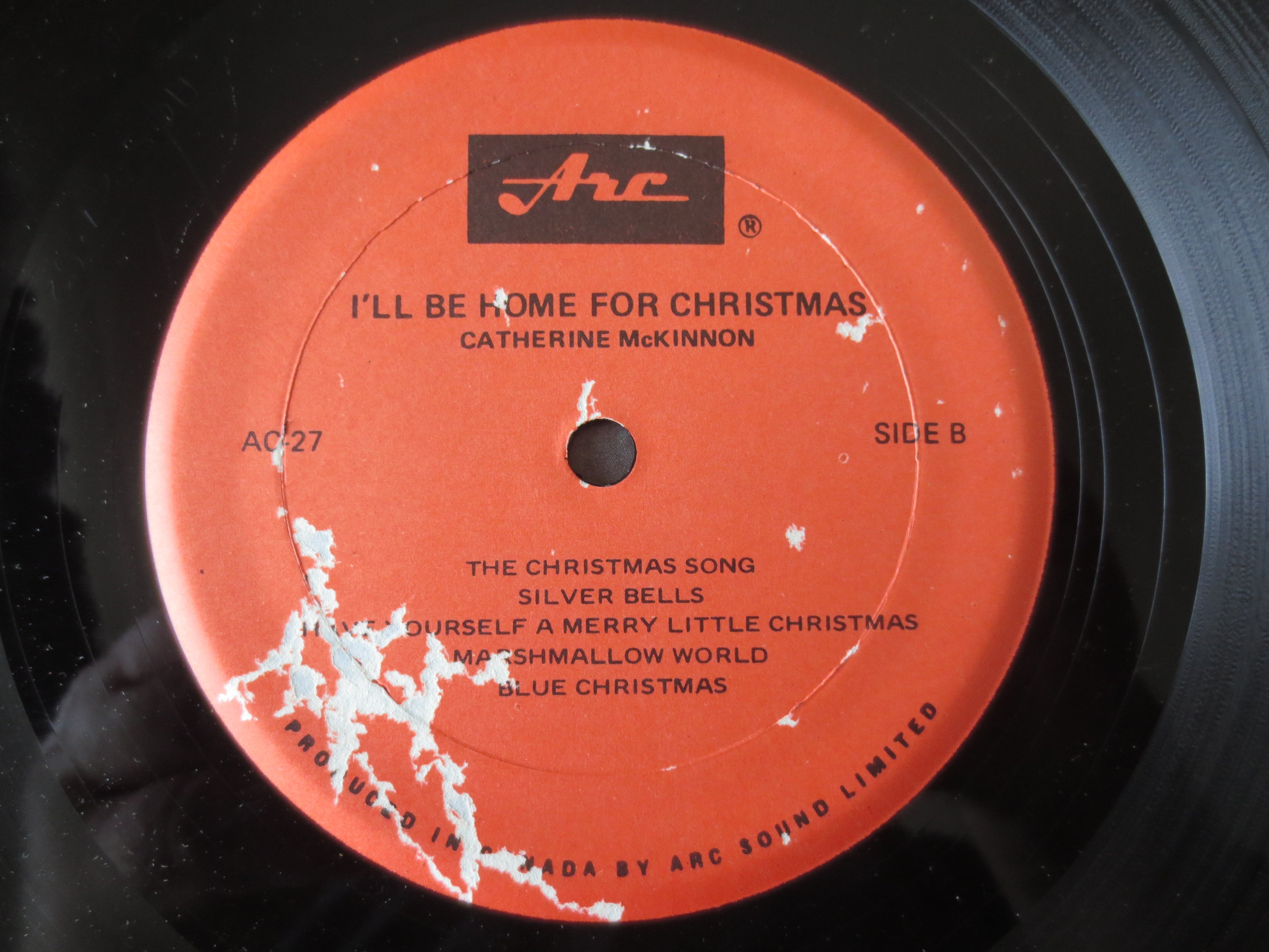 Catherine McKinnon – I'll Be Home for Christmas (1966) Vinyl LP