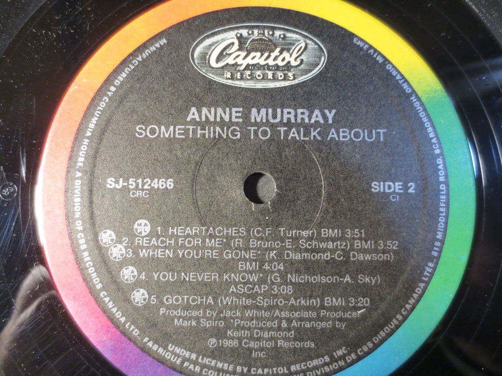 Anne Murray – Something to Talk About (1986) Vinyl LP