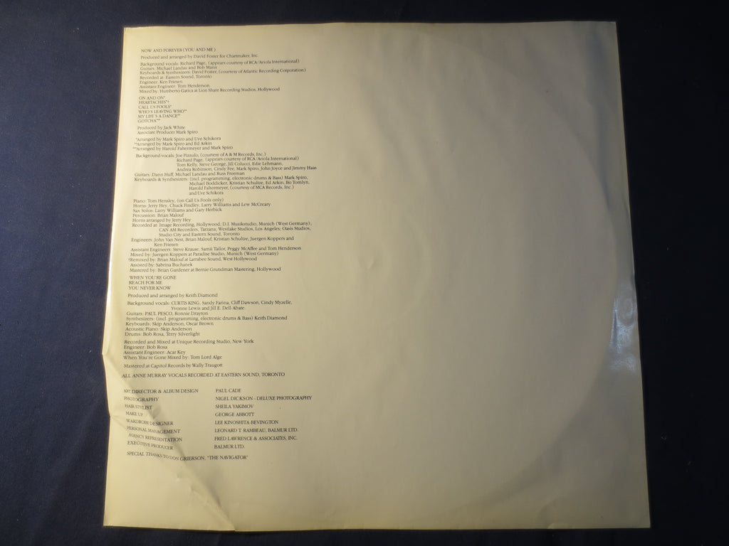 Anne Murray – Something to Talk About (1986) Vinyl LP