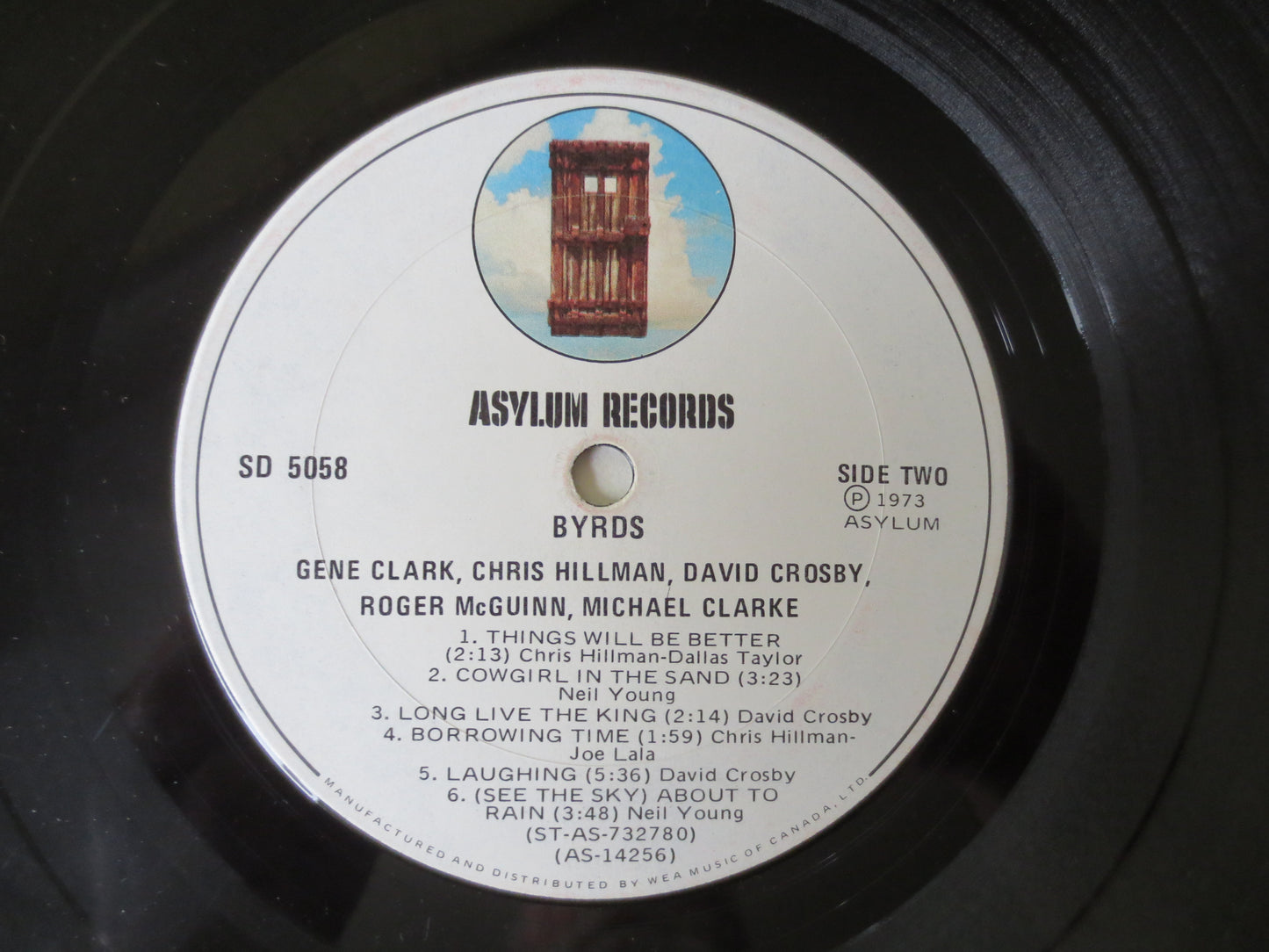 BYRDS, CLASSIC Rock, BYRDS Records, Byrds Albums, Byrds Lps, Classic Rock Albums, Vintage Vinyl, Rock lps, lps, 1973 Albums